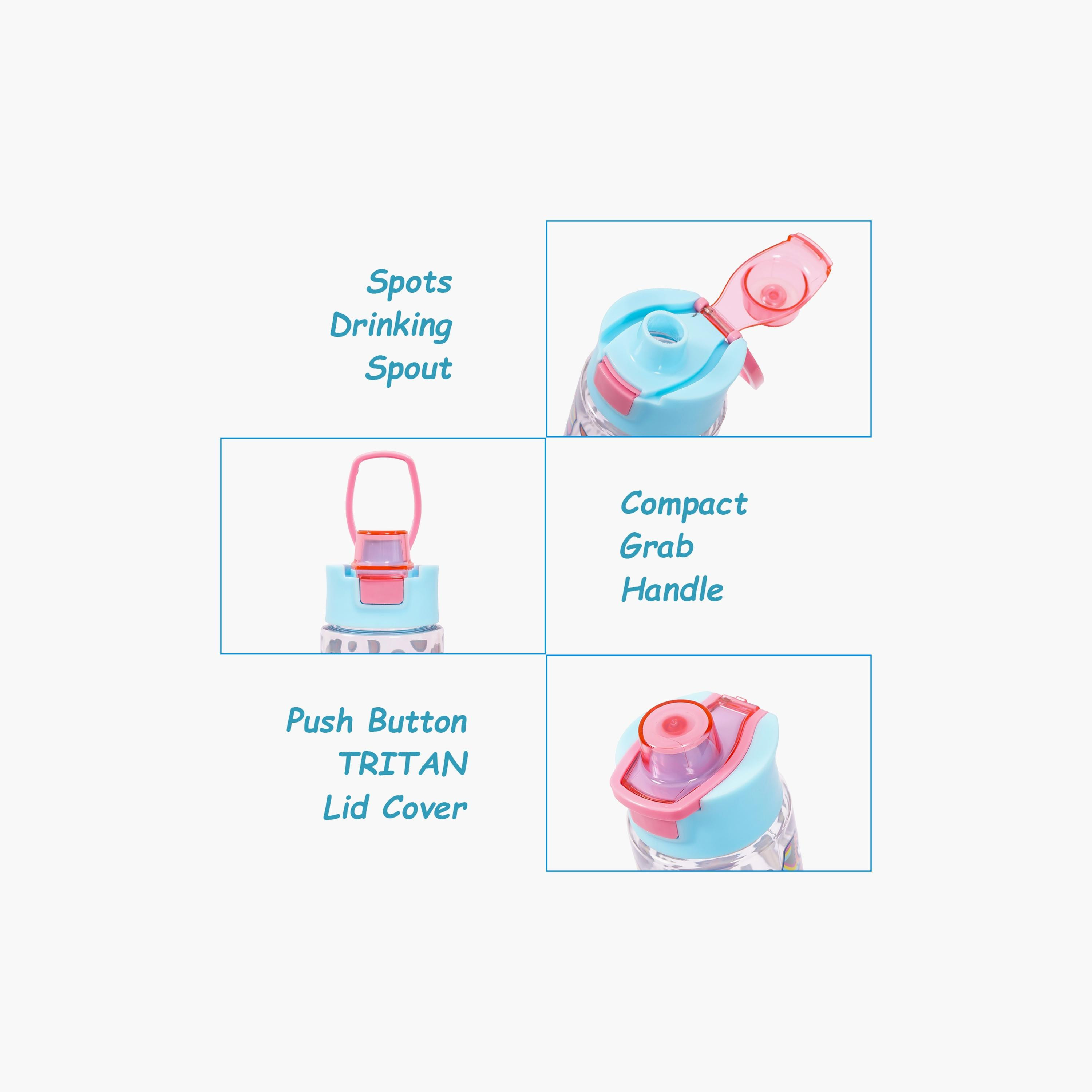 زجاجة المياه تريتان 750 مل مع غطاء من إيزي كيدز - متزحلق جين زي - أزرق-school-waterbottles-image-3