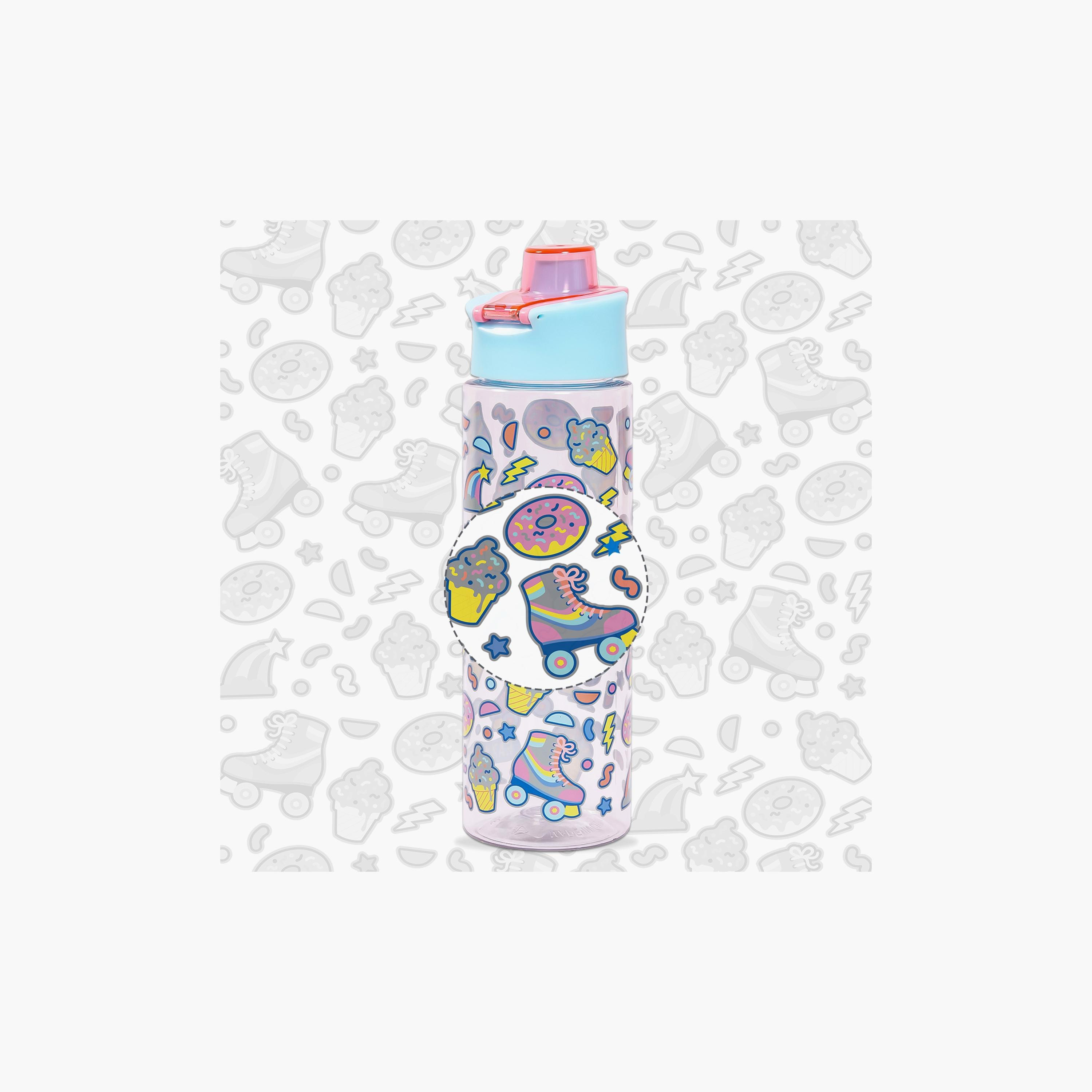 زجاجة المياه تريتان 750 مل مع غطاء من إيزي كيدز - متزحلق جين زي - أزرق-school-waterbottles-image-5