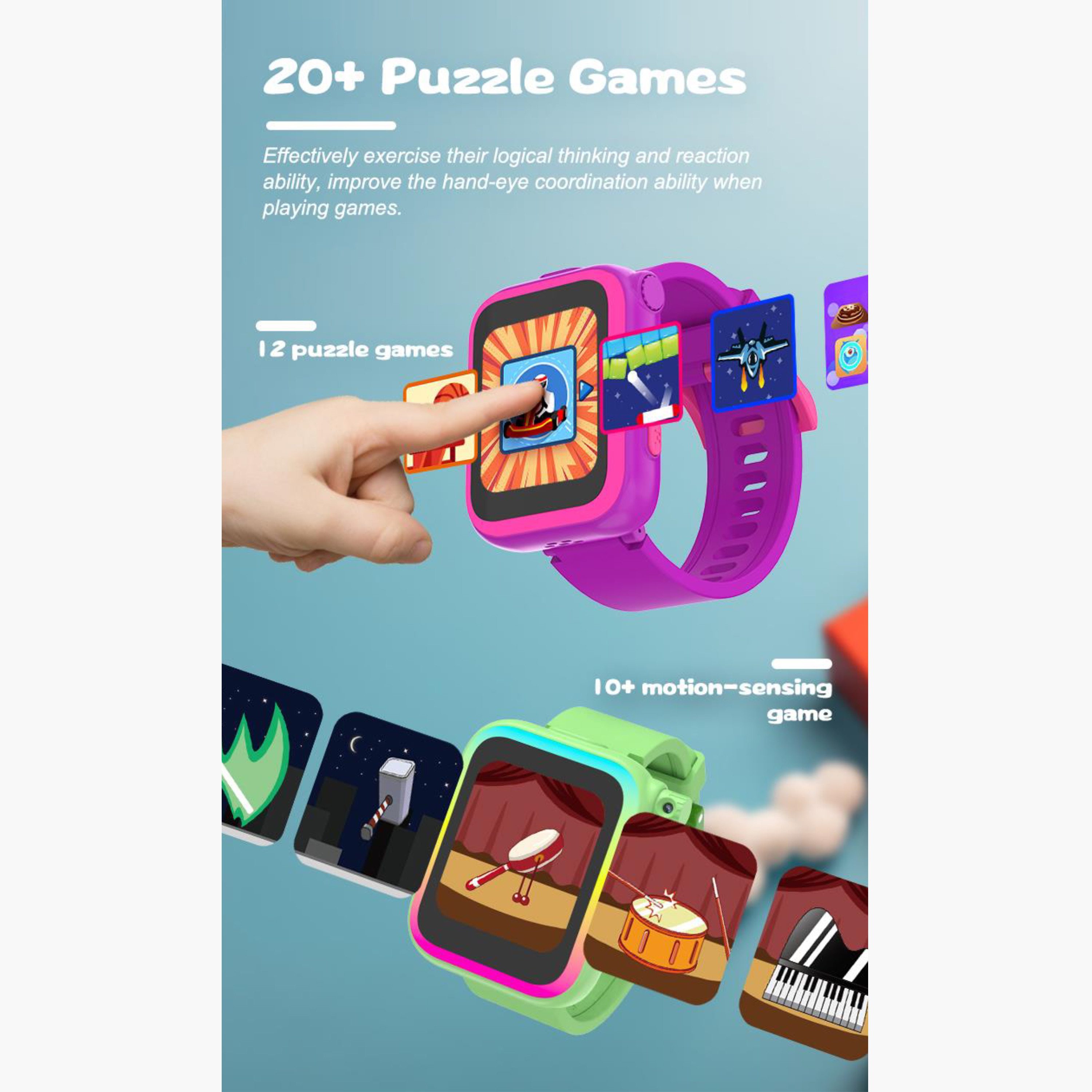Juniors Solid Smartwatch with Buckle Closure-toys-noveltyandcollectibles-noveltytoys-image-13