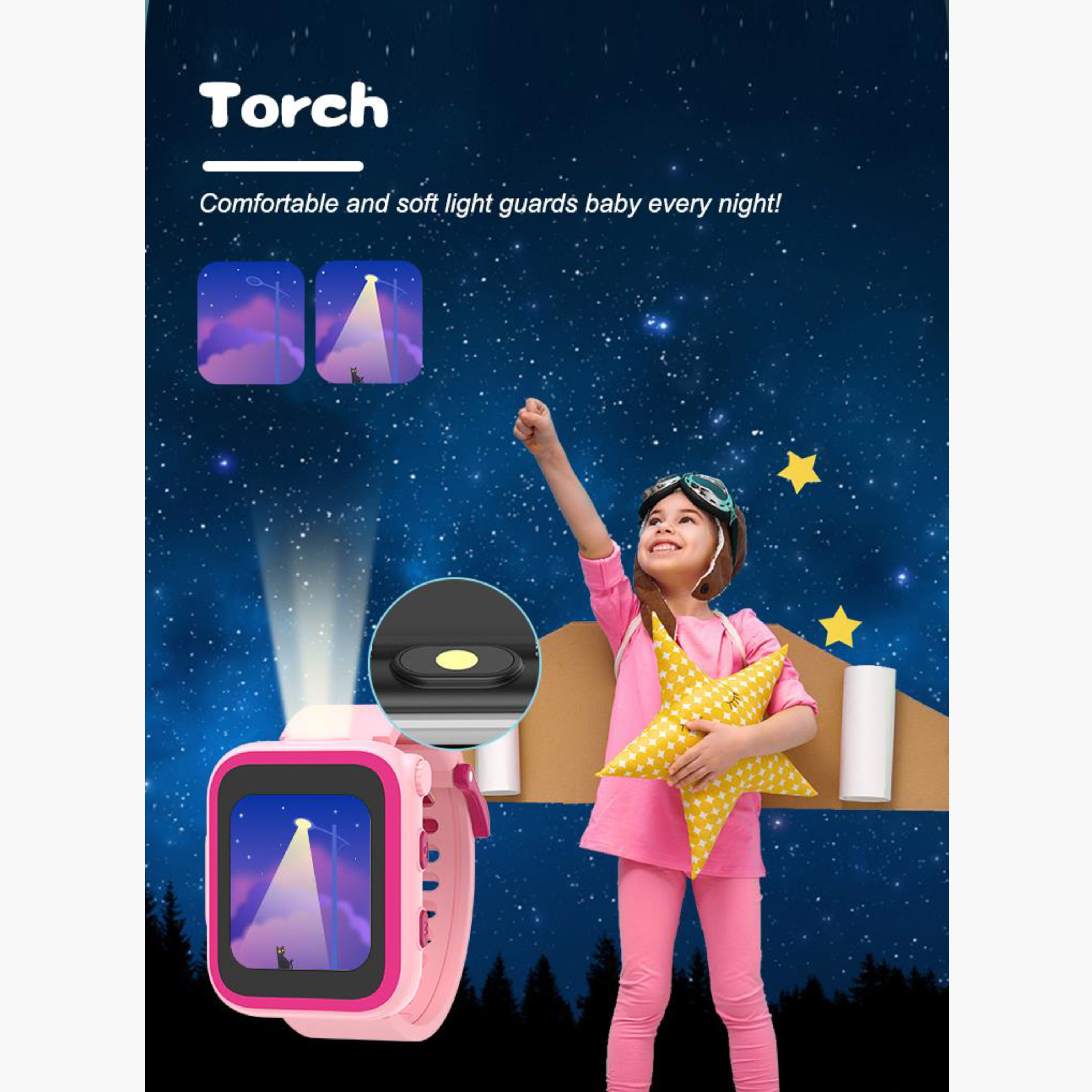 Juniors Solid Smartwatch with Buckle Closure-toys-noveltyandcollectibles-noveltytoys-image-14