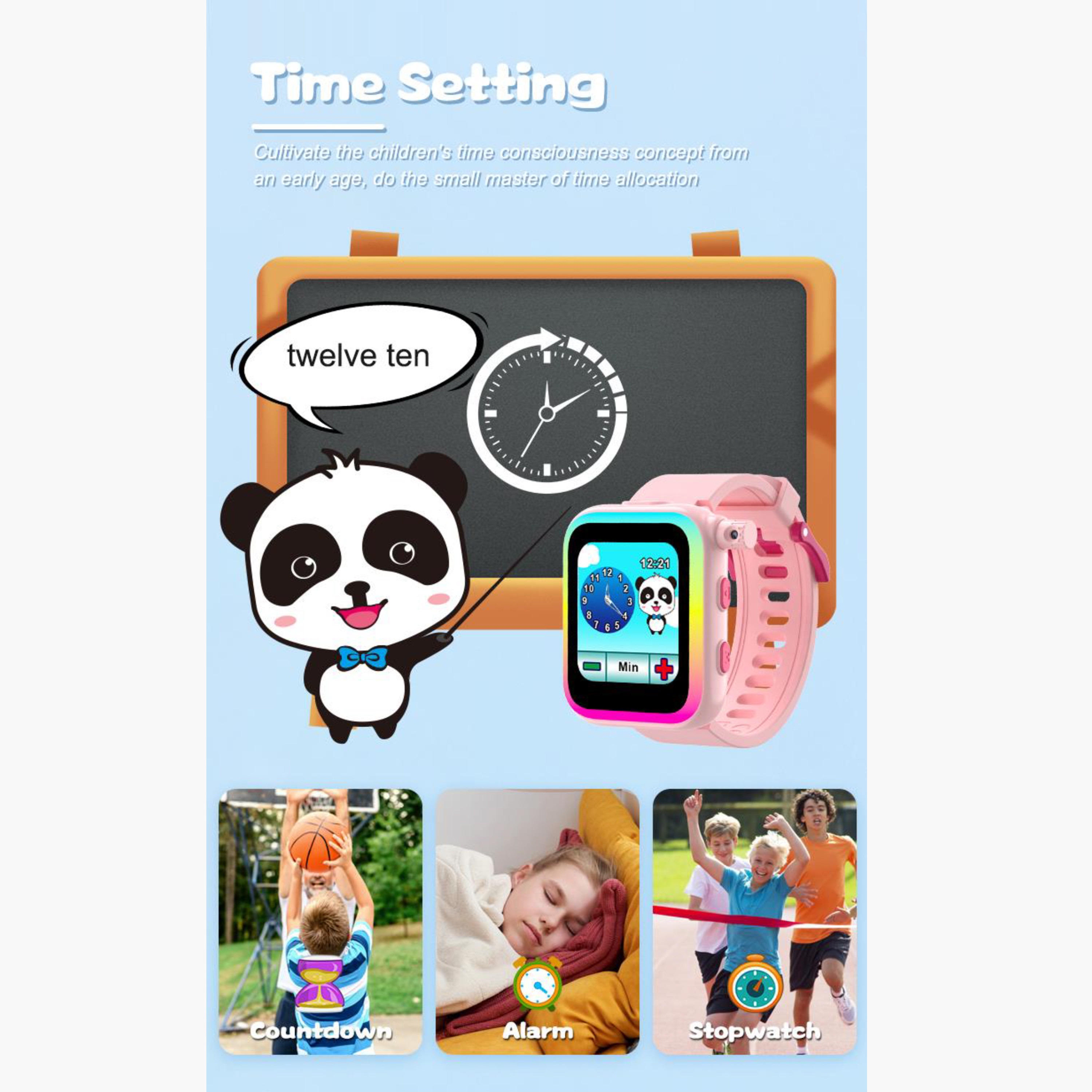 Juniors Solid Smartwatch with Buckle Closure-toys-noveltyandcollectibles-noveltytoys-image-15
