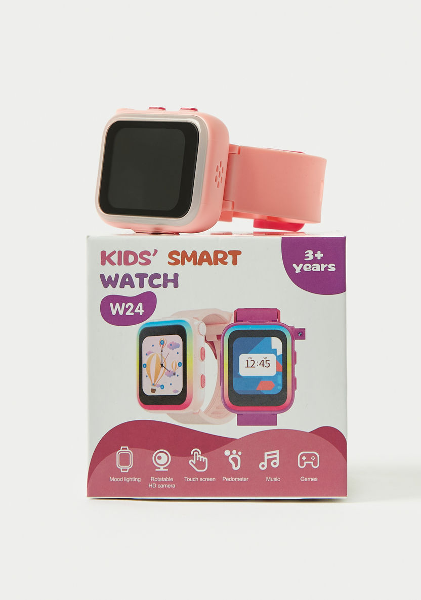 Juniors Solid Smartwatch with Buckle Closure-Smart Watches-image-6