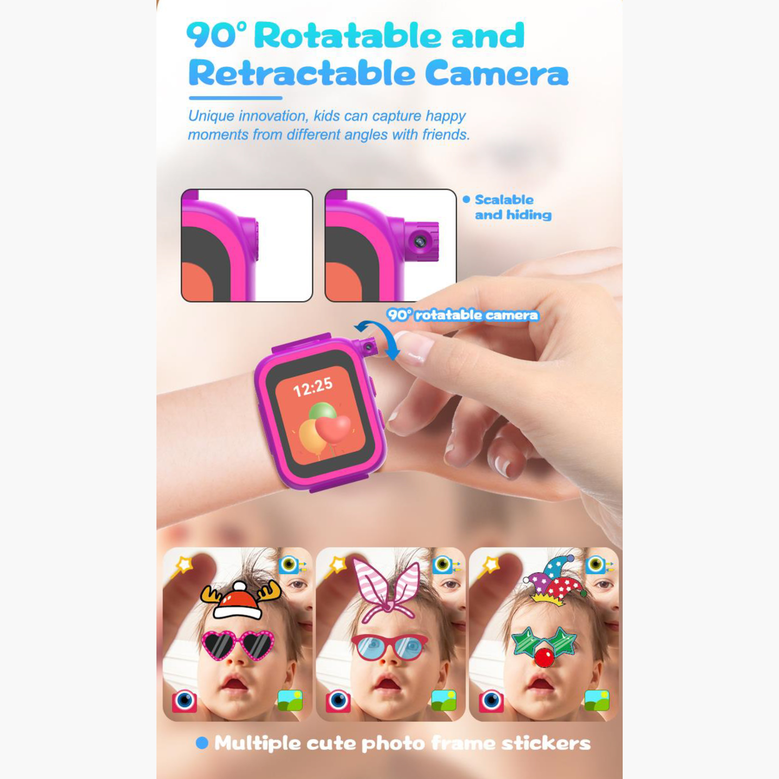 Juniors Solid Smartwatch with Buckle Closure-toys-noveltyandcollectibles-noveltytoys-image-8
