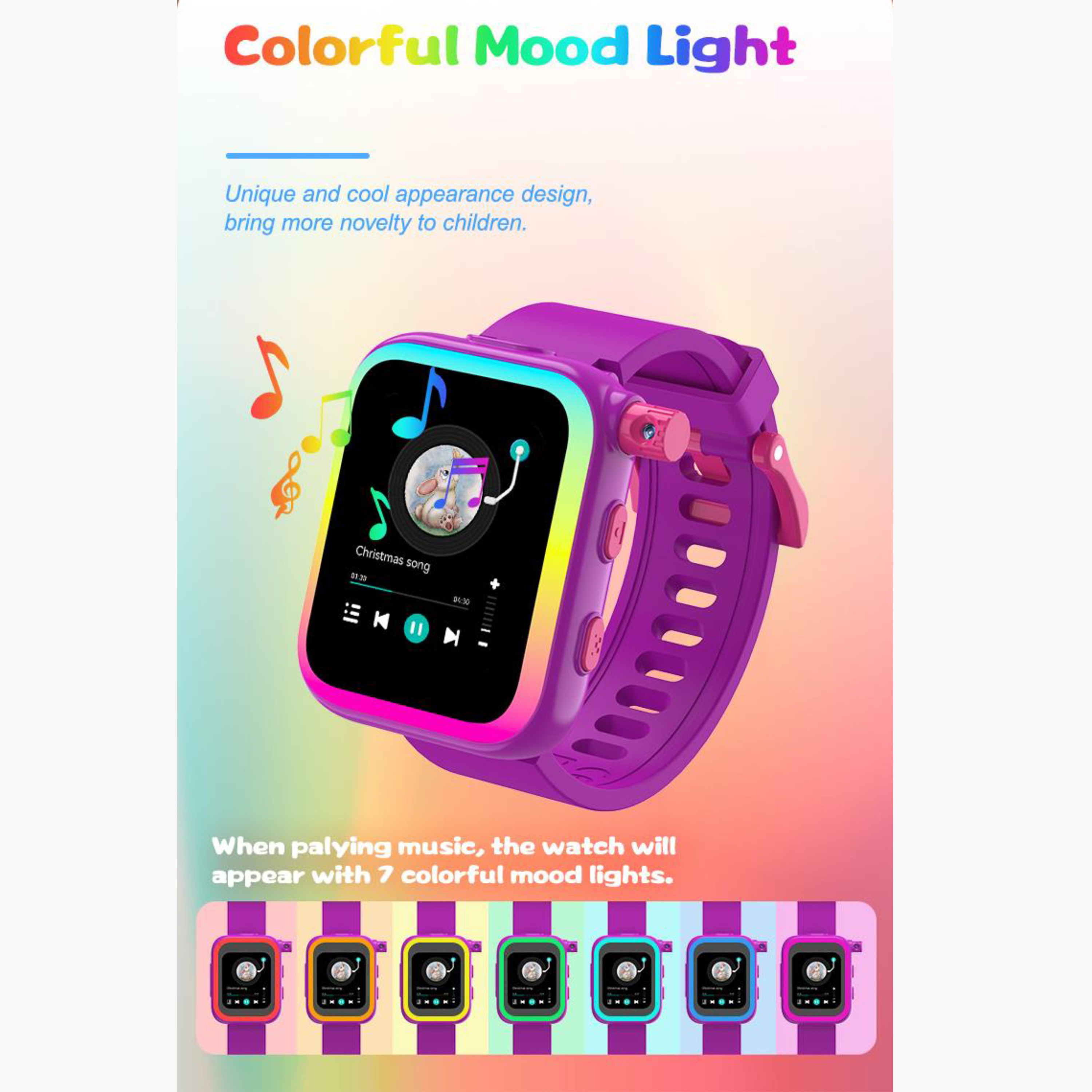Juniors Solid Smartwatch with Buckle Closure-toys-noveltyandcollectibles-noveltytoys-image-9