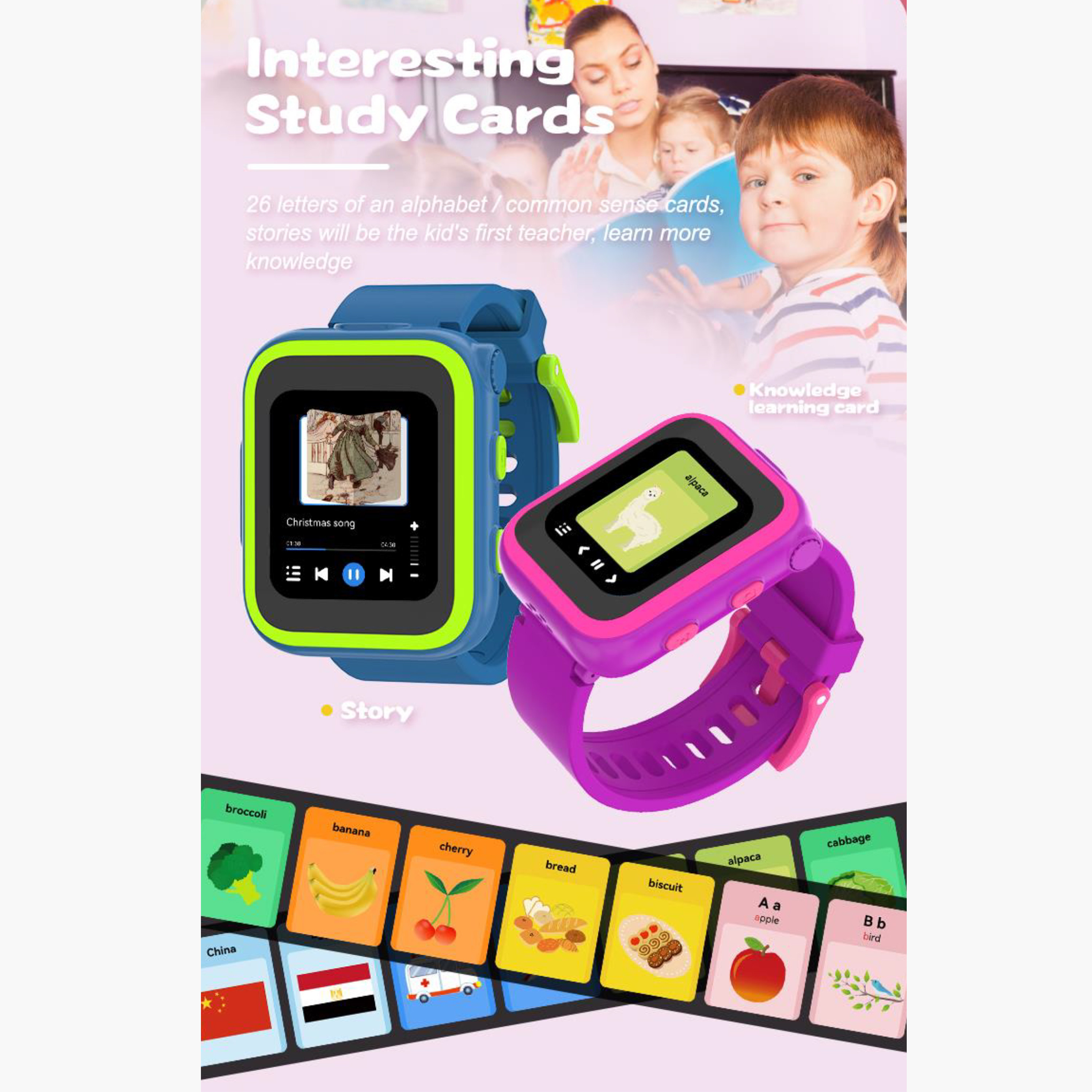 Juniors Solid Smartwatch with Buckle Closure-toys-noveltyandcollectibles-noveltytoys-image-10
