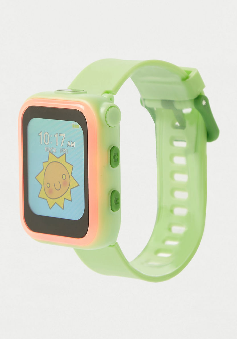 Juniors Solid Smartwatch with Buckle Closure-Smart Watches-image-1