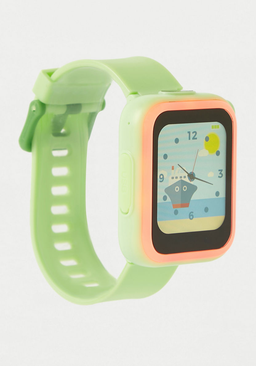 Juniors Solid Smartwatch with Buckle Closure-Smart Watches-image-2