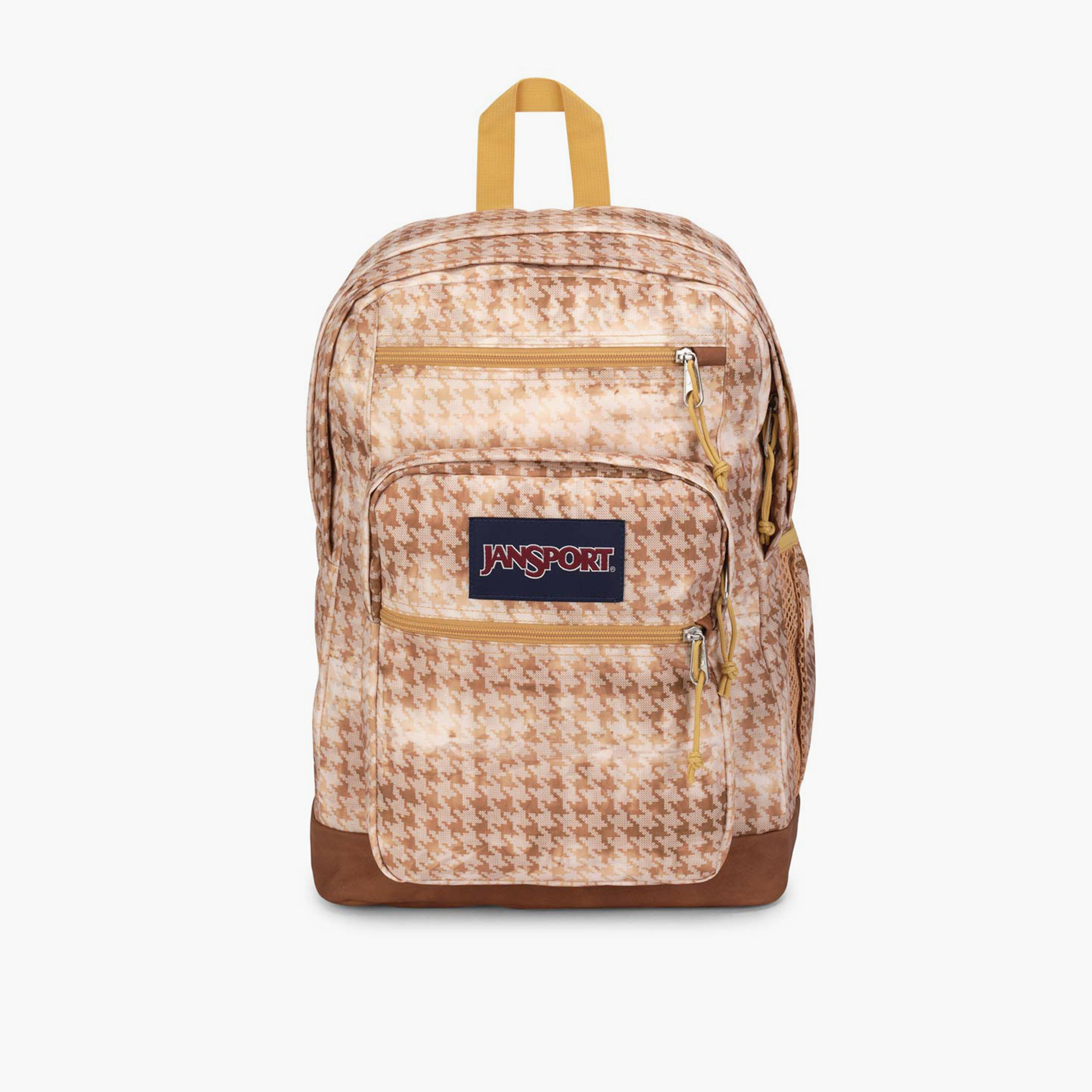 Jansport Houndstooth Print Backpack with Adjustable Straps - Lifetime Warranty-school-bagsandbackpacks-backpacks-image-1