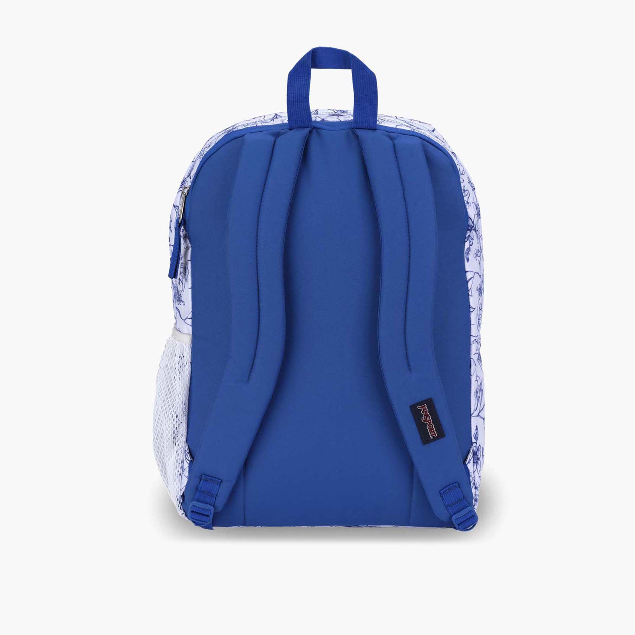 Jansport backpack blue outlet flowers