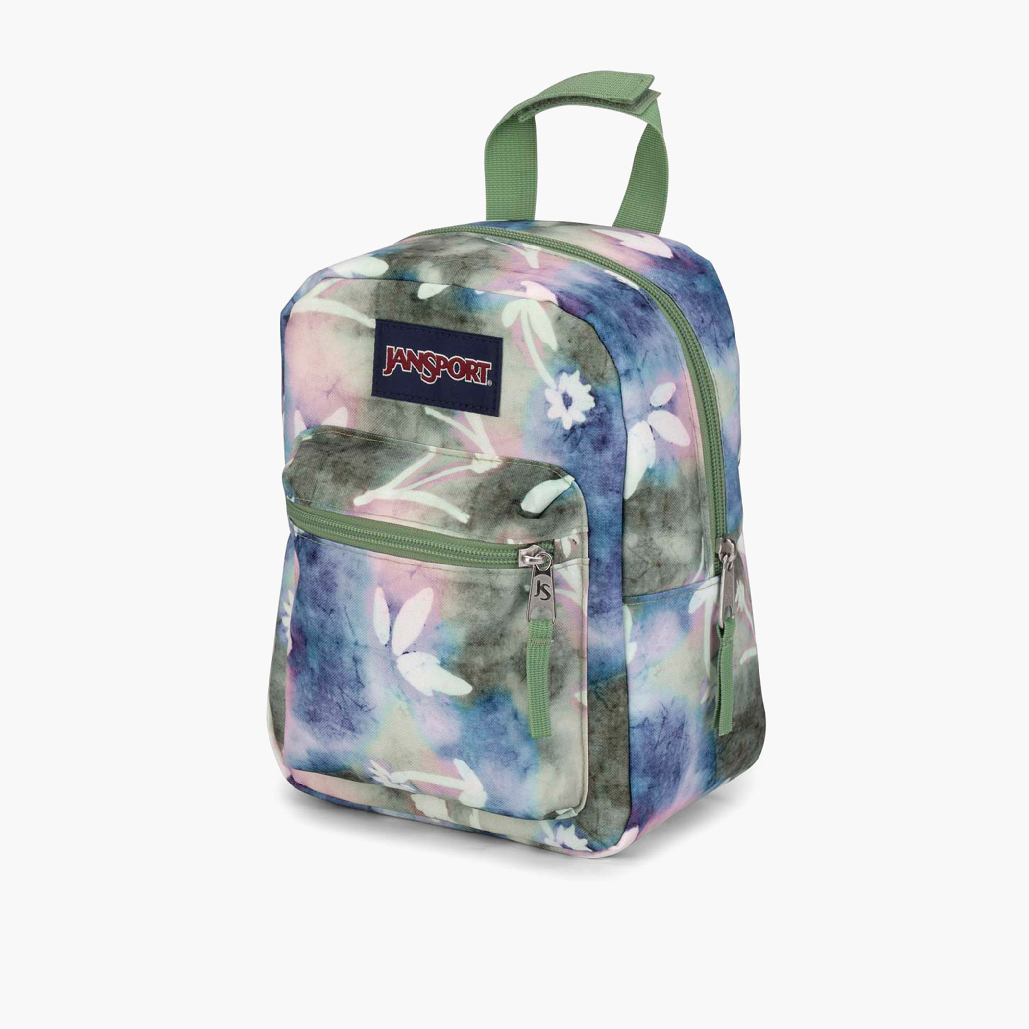 Jansport All-Over Floral Print Lunch Bag with Zipper Closure - Lifetime Warranty-school-lunchessentials-lunchbags-image-3
