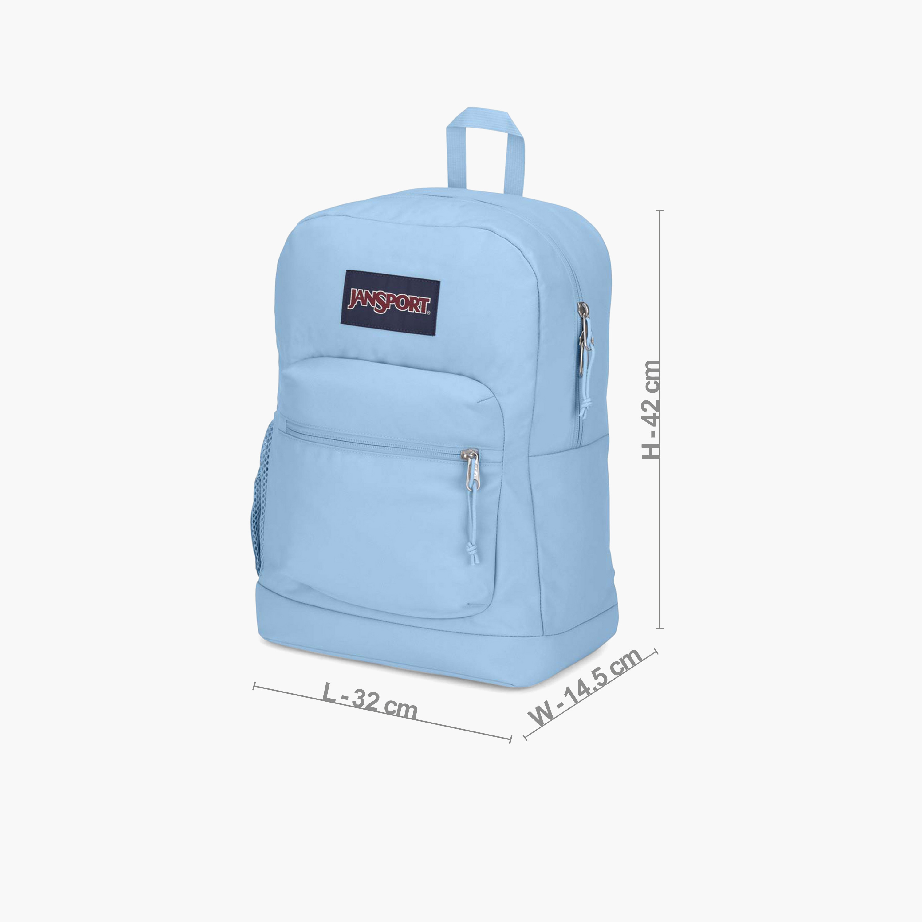 Jansport Solid Backpack with Adjustable Straps and Zip Closure - Lifetime Warranty-school-bagsandbackpacks-backpacks-image-7