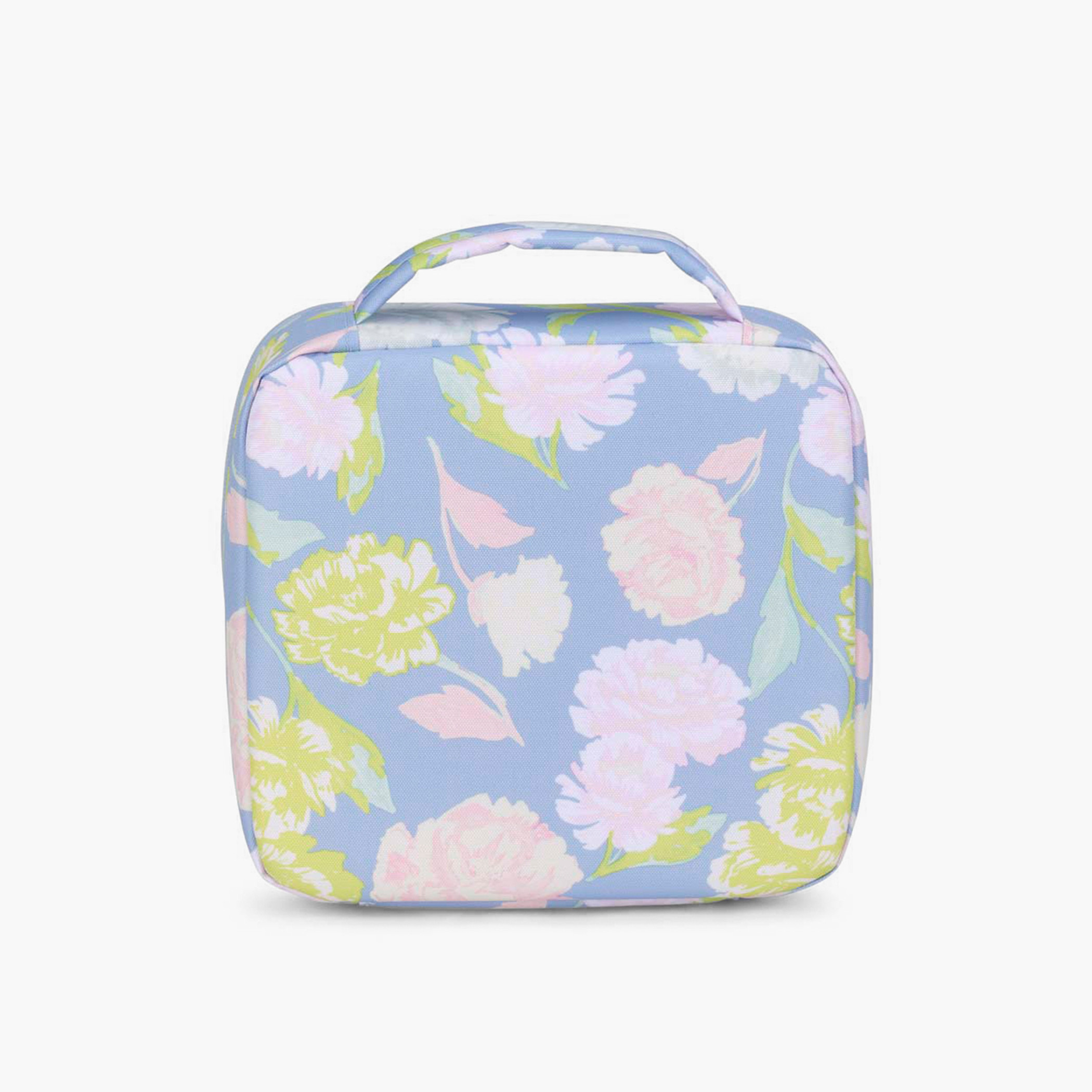 Jansport Floral Print Insulated Lunch Bag with Handle and Zip Closure - Lifetime Warranty-school-lunchessentials-lunchbags-image-2