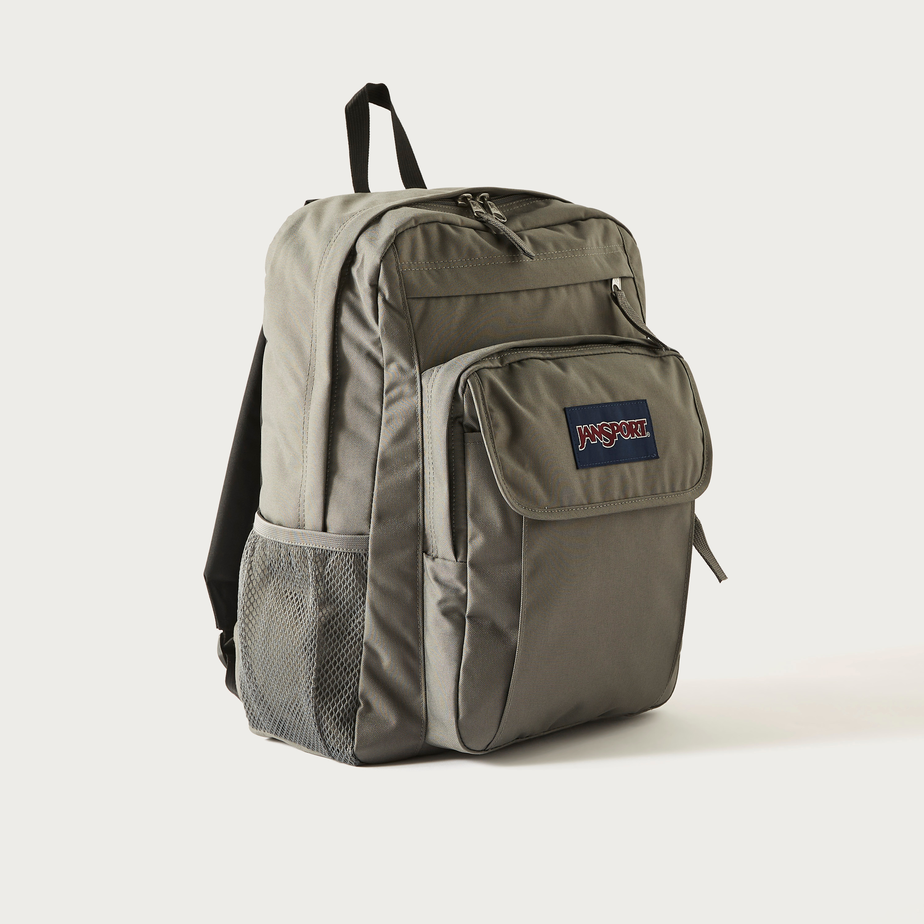 Jansport Solid 15-inch Backpack with Adjustable Straps and Zip Closure-school-bagsandbackpacks-backpacks-image-2