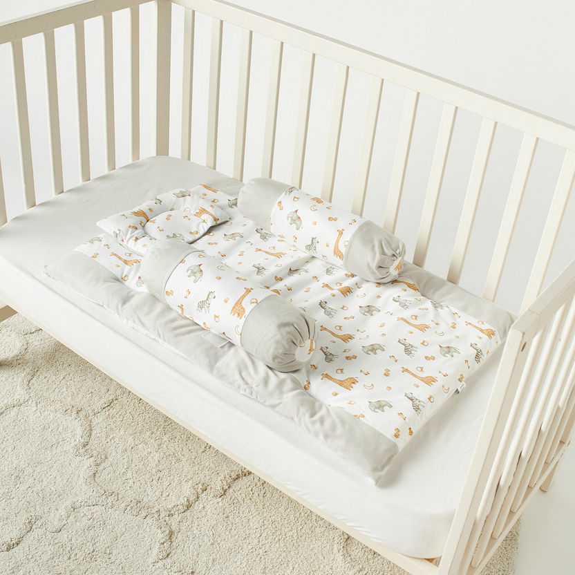 Juniors 4-Piece Printed Bedding Set-Baby Bedding-image-1