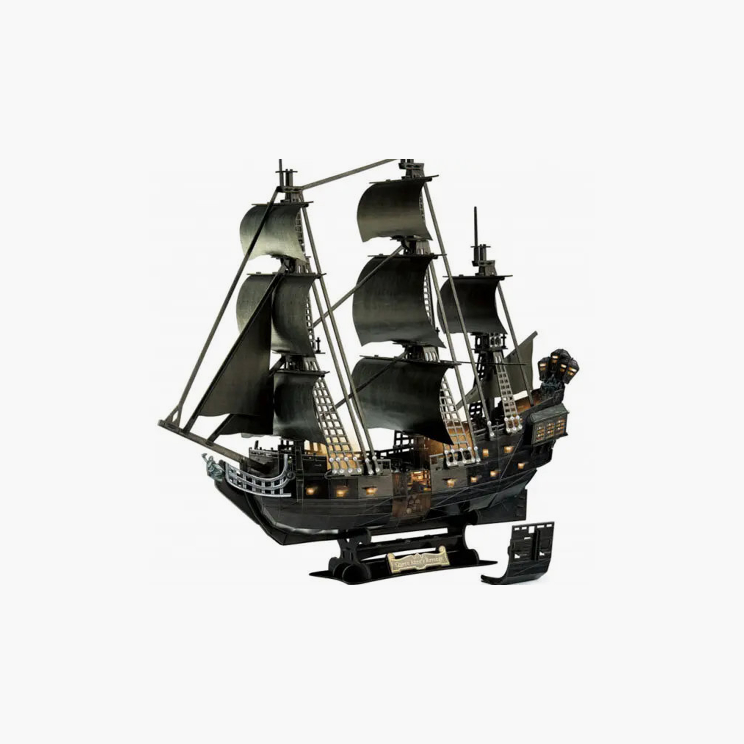 أحجية ثلاثية الأبعاد من 293 قطعة من قراصنة الكاريبي - اللؤلؤة السوداء - 12 سنة+ من ريفيل.-toys-indoortoys-puzzles-image-1