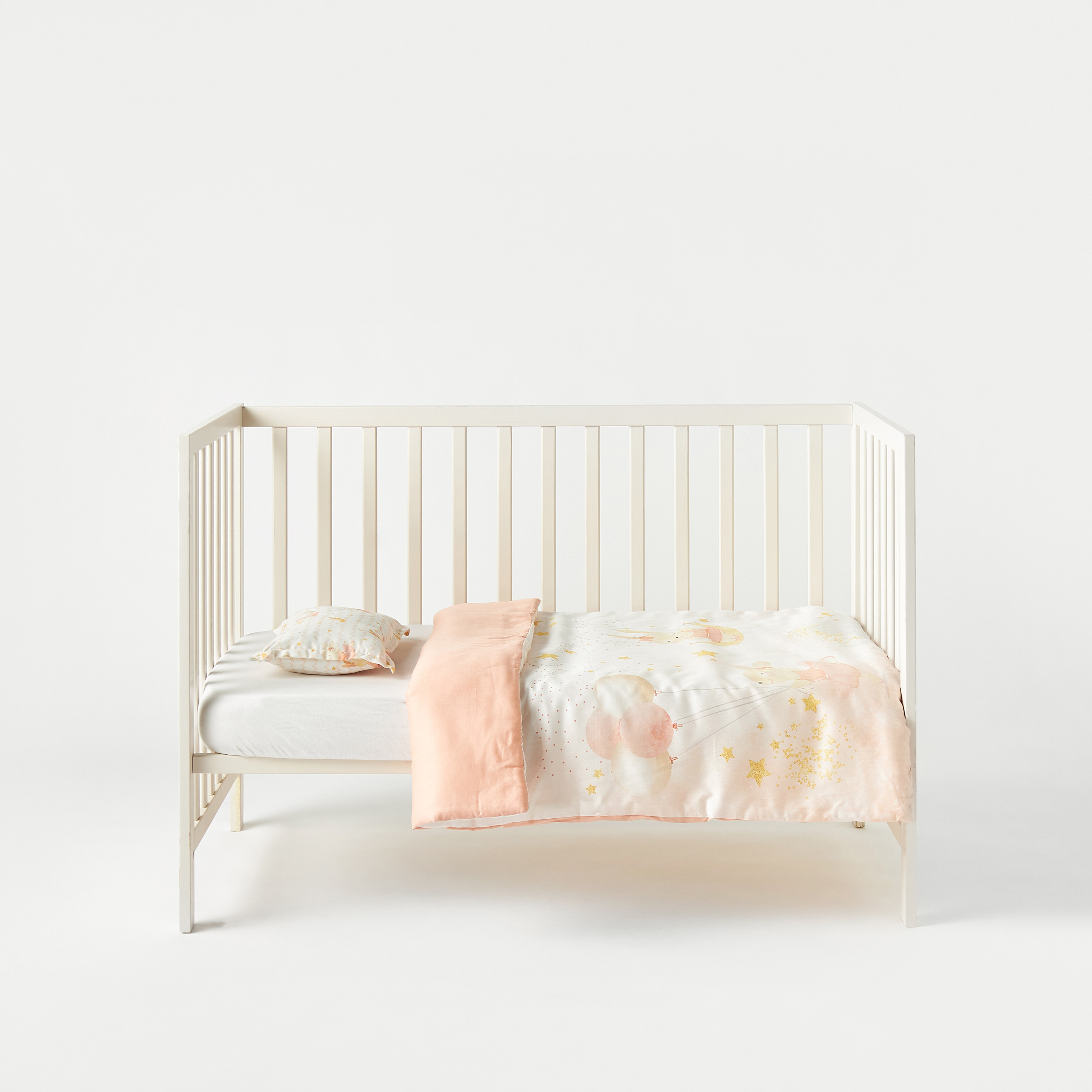 Fancy Fluff Graphic Print Comforter and Pillow Set - 83x109 cm-baby-nursery-babybedding-image-2