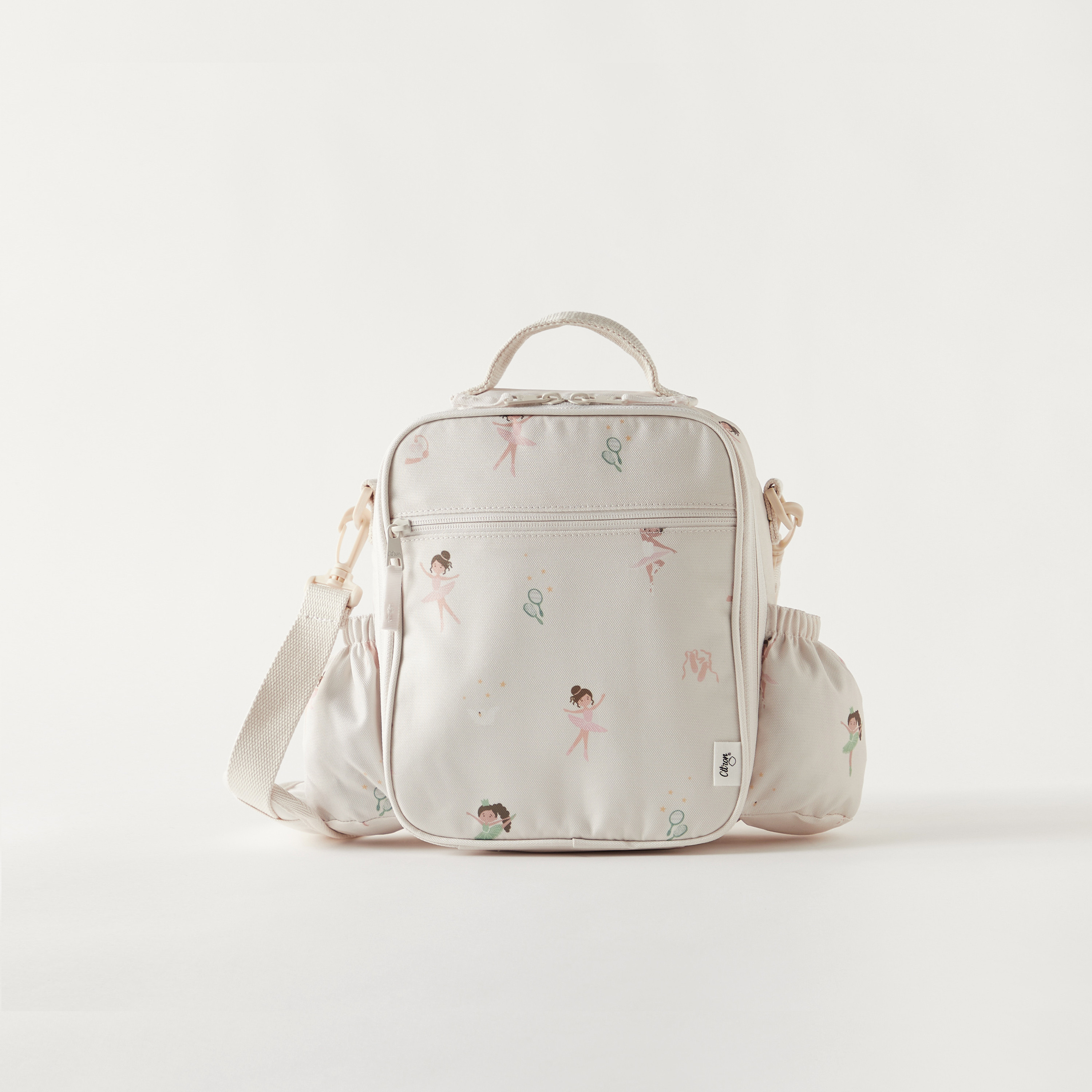 شنطة غداء عازلة للحرارة بحزام قابل للفصل وطبعات من سيترون-school-lunchessentials-lunchbags-image-1