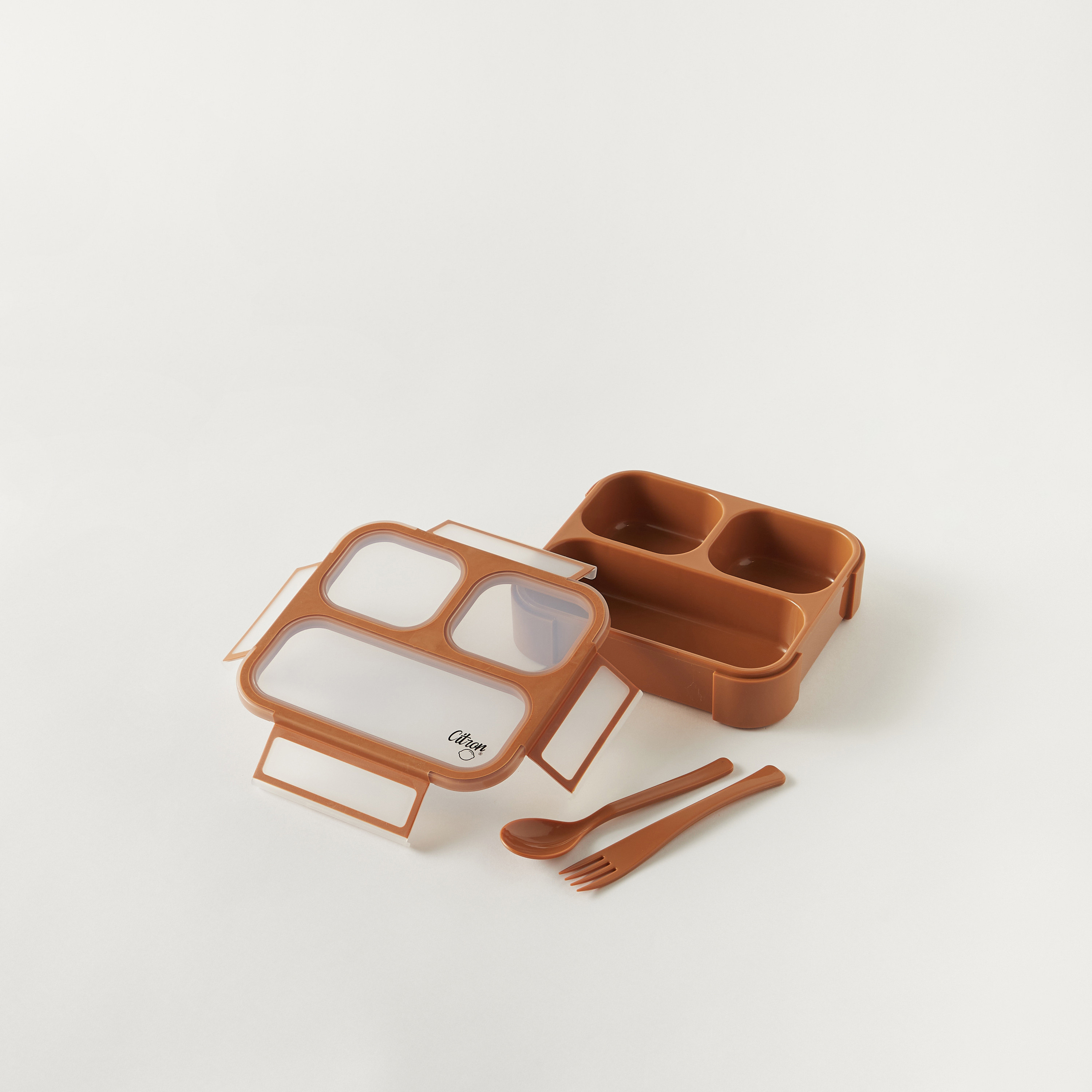 صندوق غداء مقسّم مع ملعقة وشوكة من سيترون-school-lunchessentials-lunchboxes-image-4