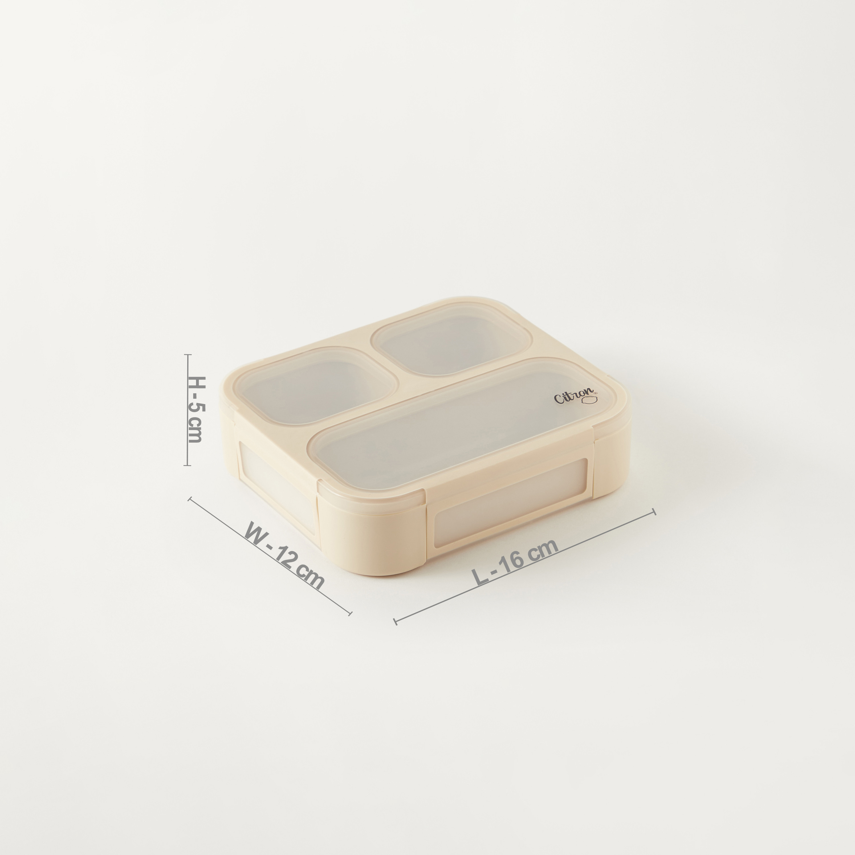 Citron Sectioned Bento Lunch Box with Fork and Spoon-school-lunchessentials-lunchboxes-image-5