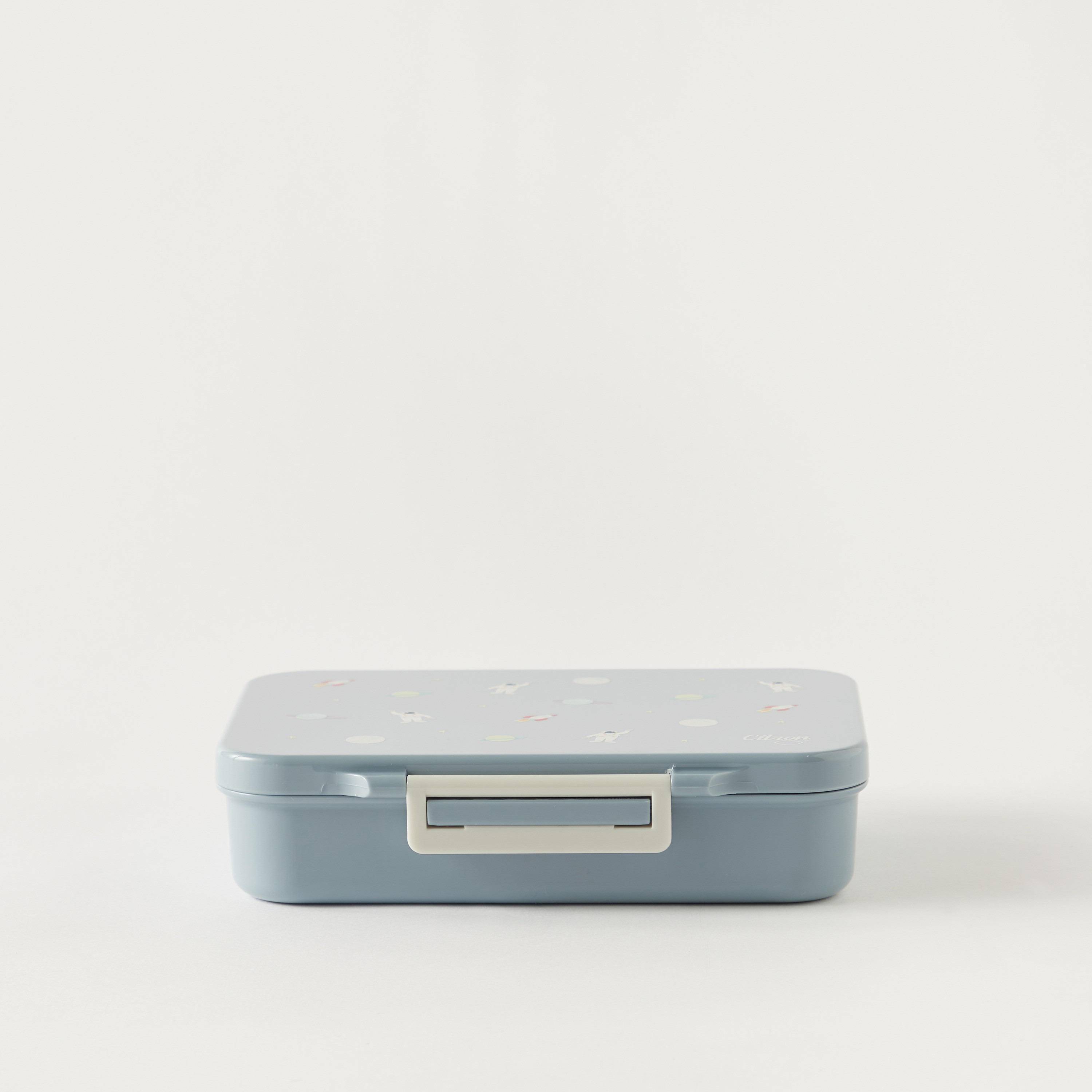 Citron Unicorn Print Sectioned Lunch Box with Clip Lock Lid6 -Month Warranty-school-lunchessentials-lunchboxes-image-1