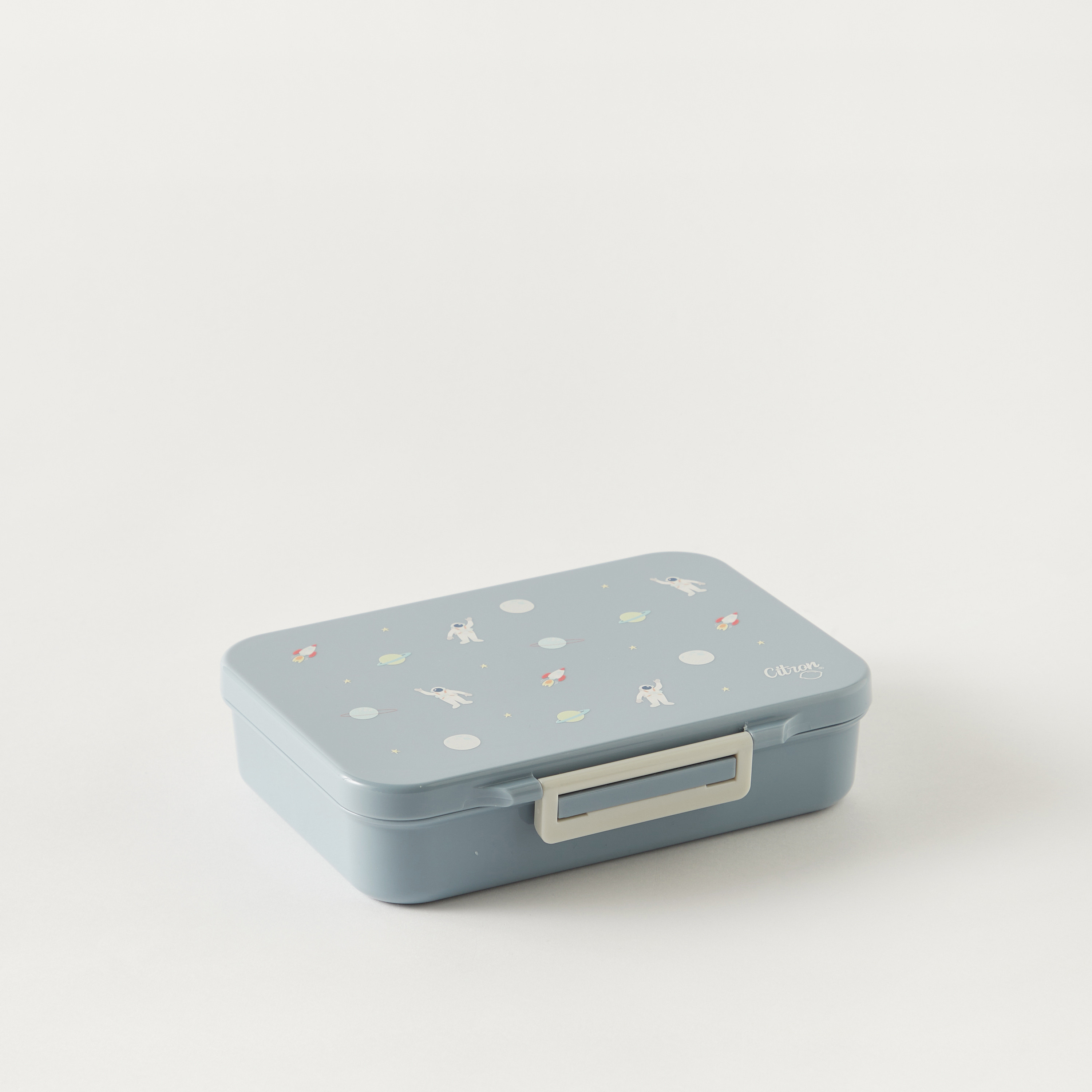 Citron Unicorn Print Sectioned Lunch Box with Clip Lock Lid6 -Month Warranty-school-lunchessentials-lunchboxes-image-2