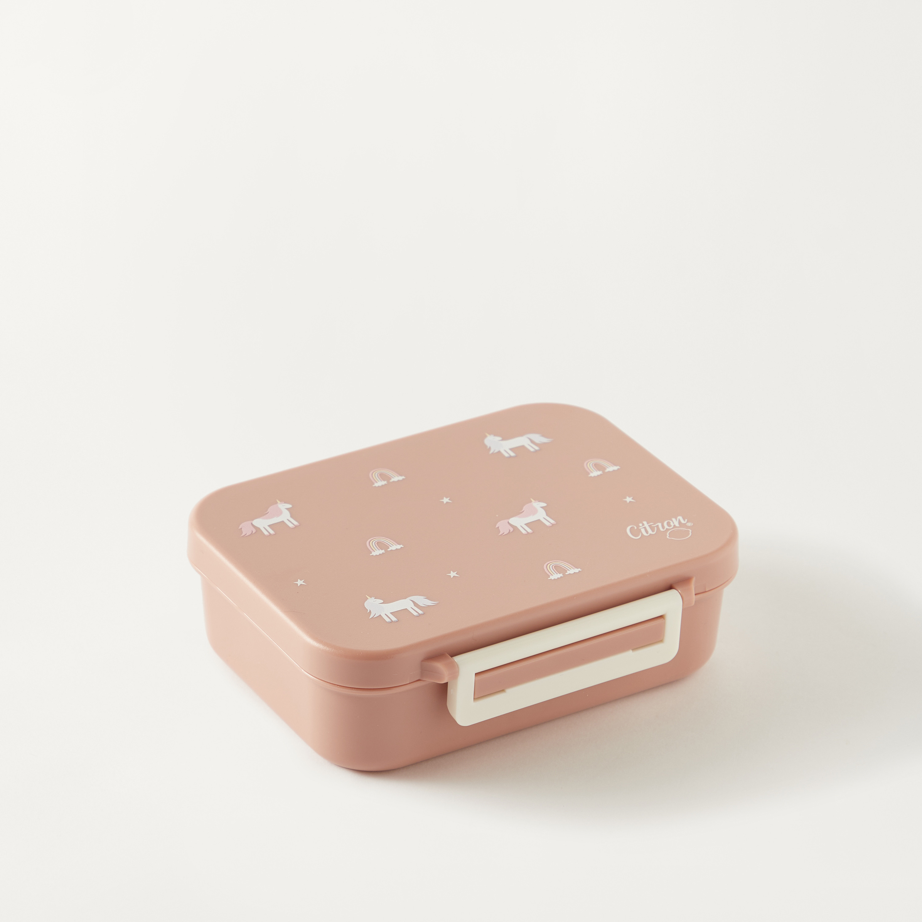 Citron Printed Sectioned Lunch Box with Clip Lock Lid6 -Month Warranty-school-lunchessentials-lunchboxes-image-2