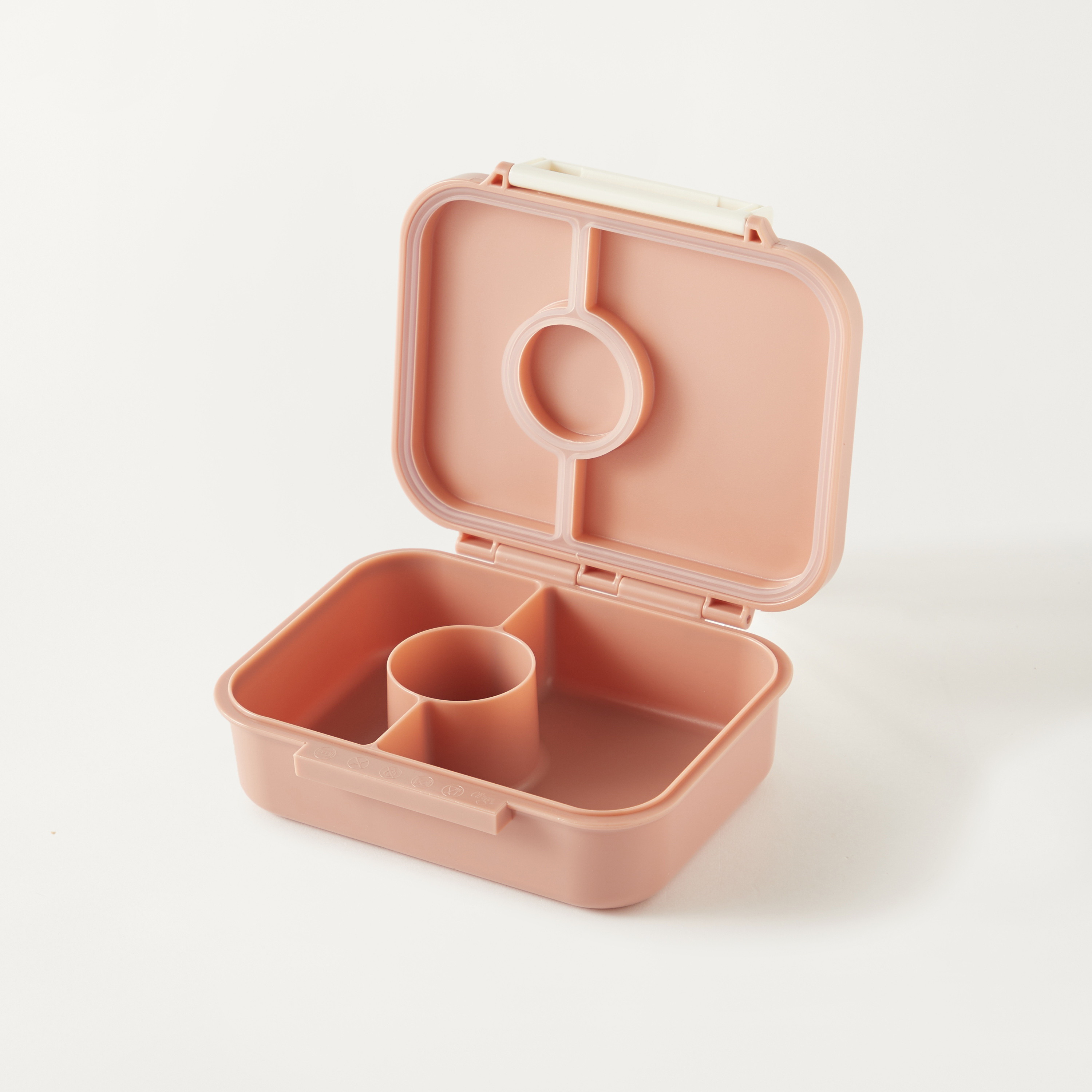 Citron Printed Sectioned Lunch Box with Clip Lock Lid6 -Month Warranty-school-lunchessentials-lunchboxes-image-4