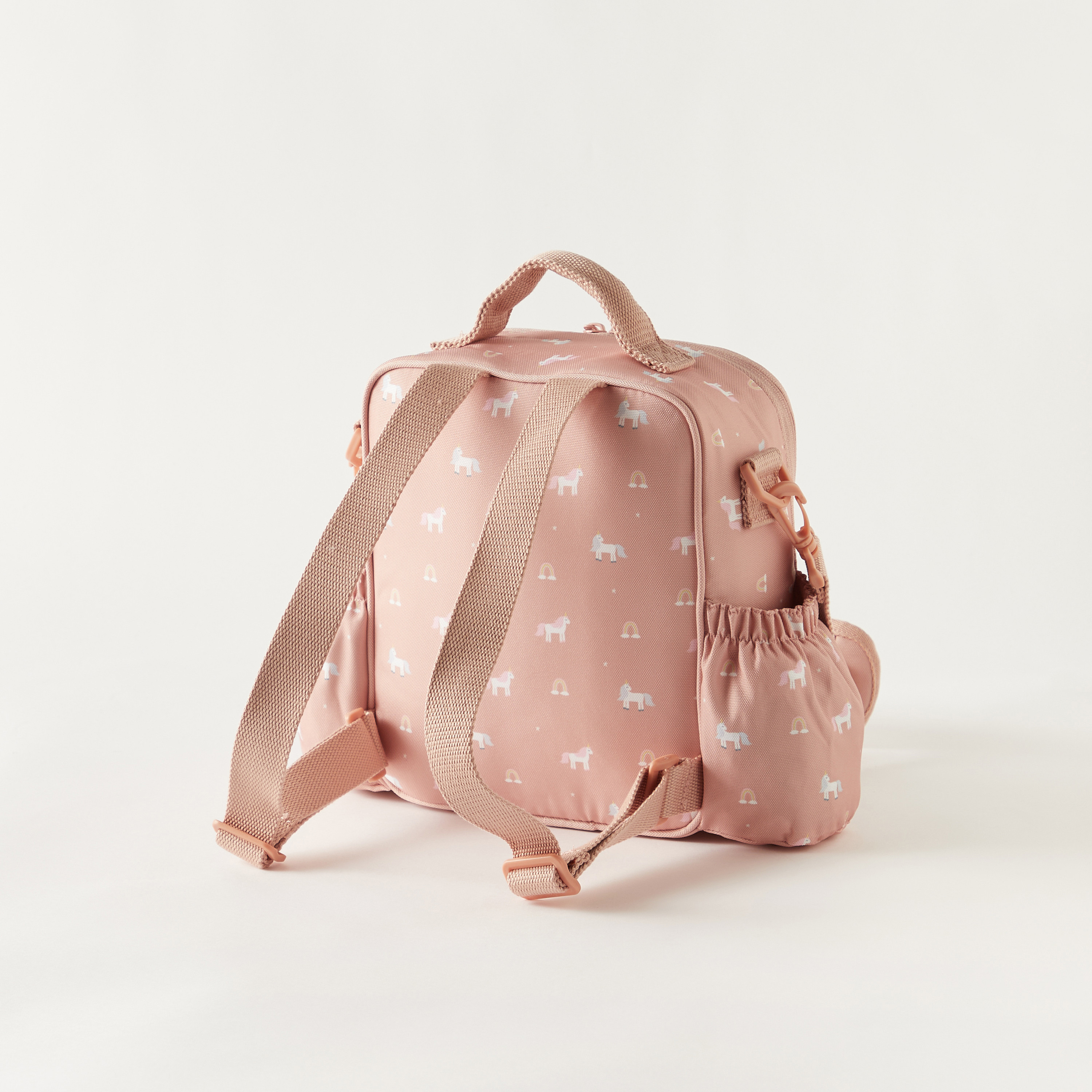 Citron Unicorn Print Insulated Lunch Bag with Shoulder Straps-school-lunchessentials-lunchbags-image-4