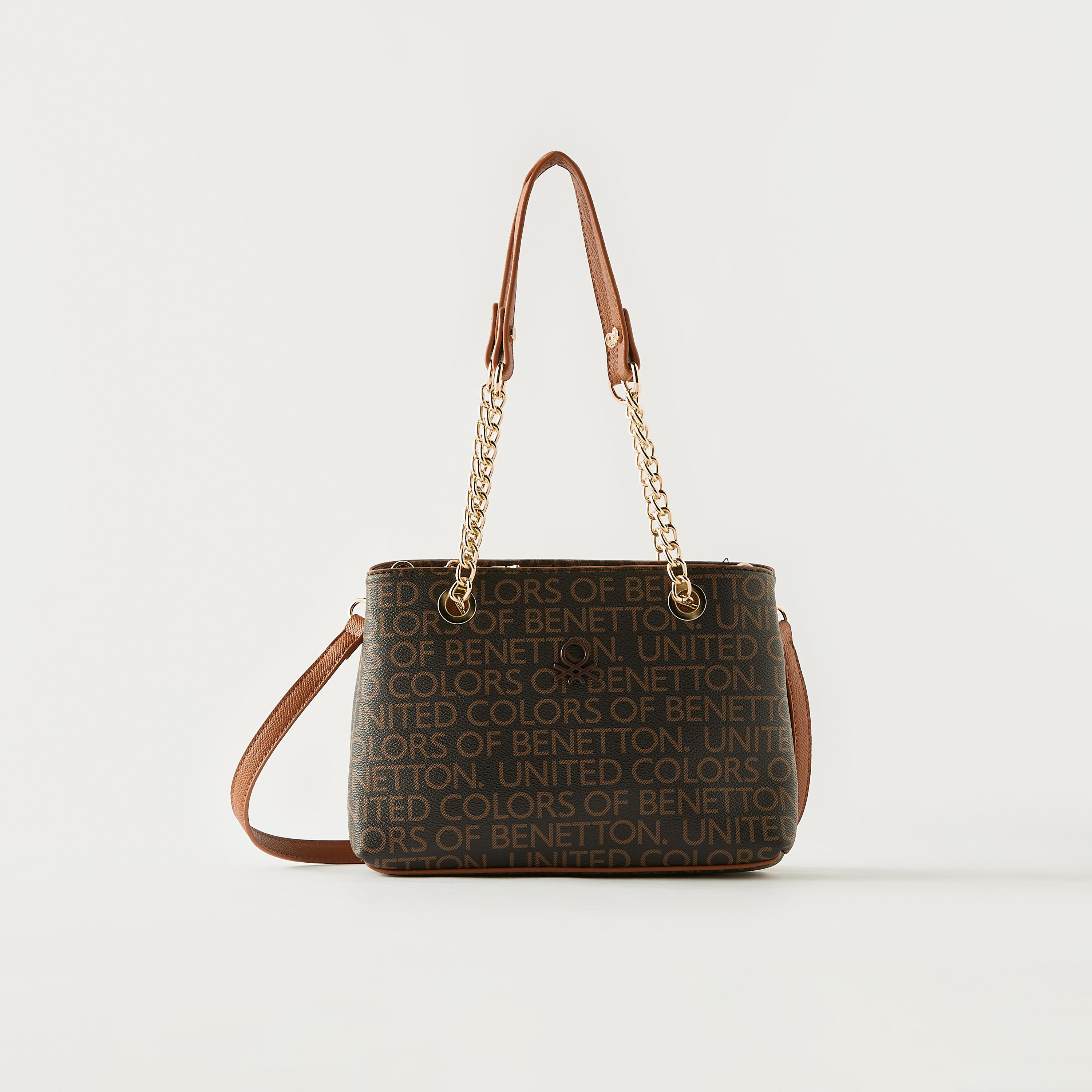 United Colors of Benetton Monogram Print Tote Bag-women-bagsandwallets-handbags-image-5