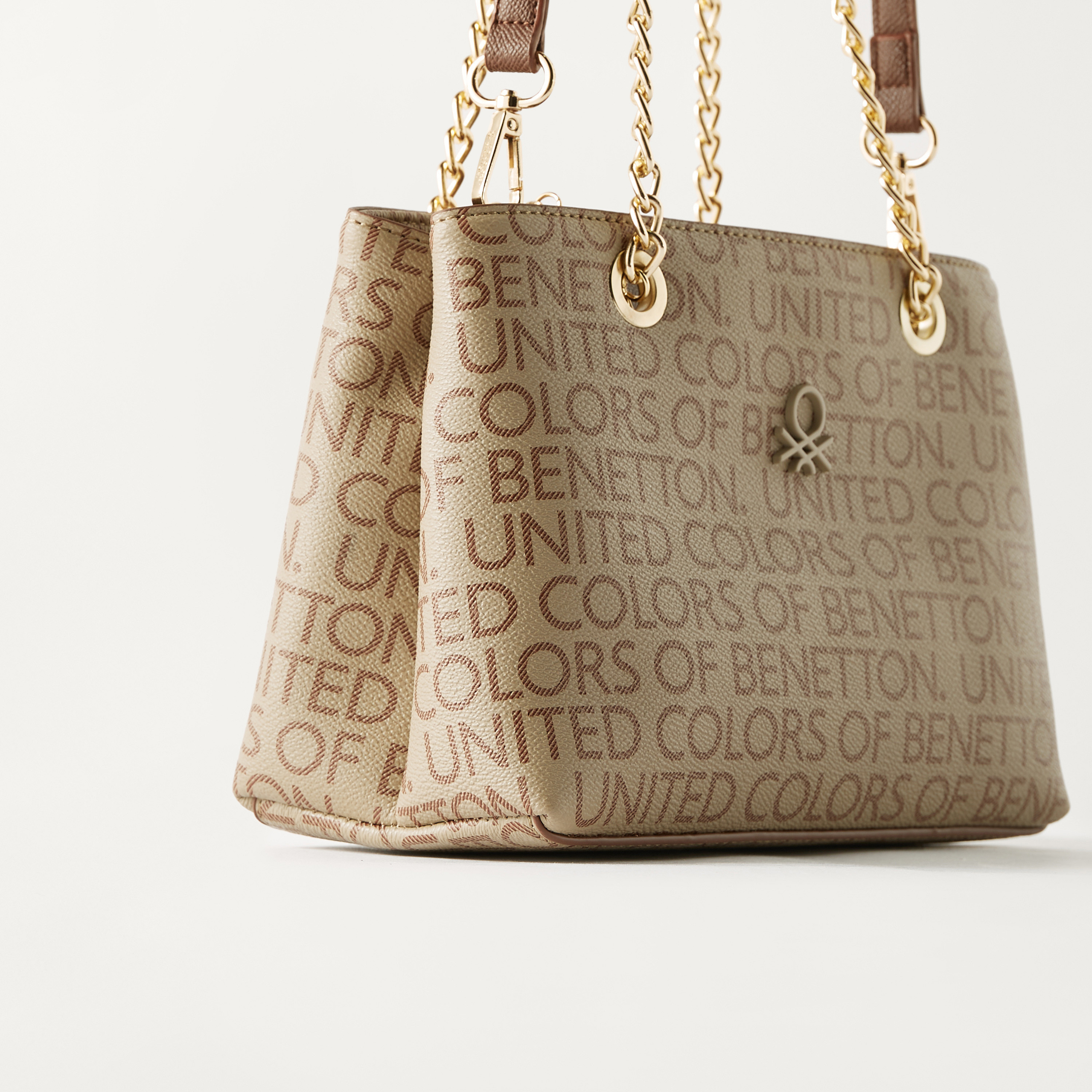 United Colors of Benetton Monogram Print Tote Bag-women-bagsandwallets-handbags-image-3