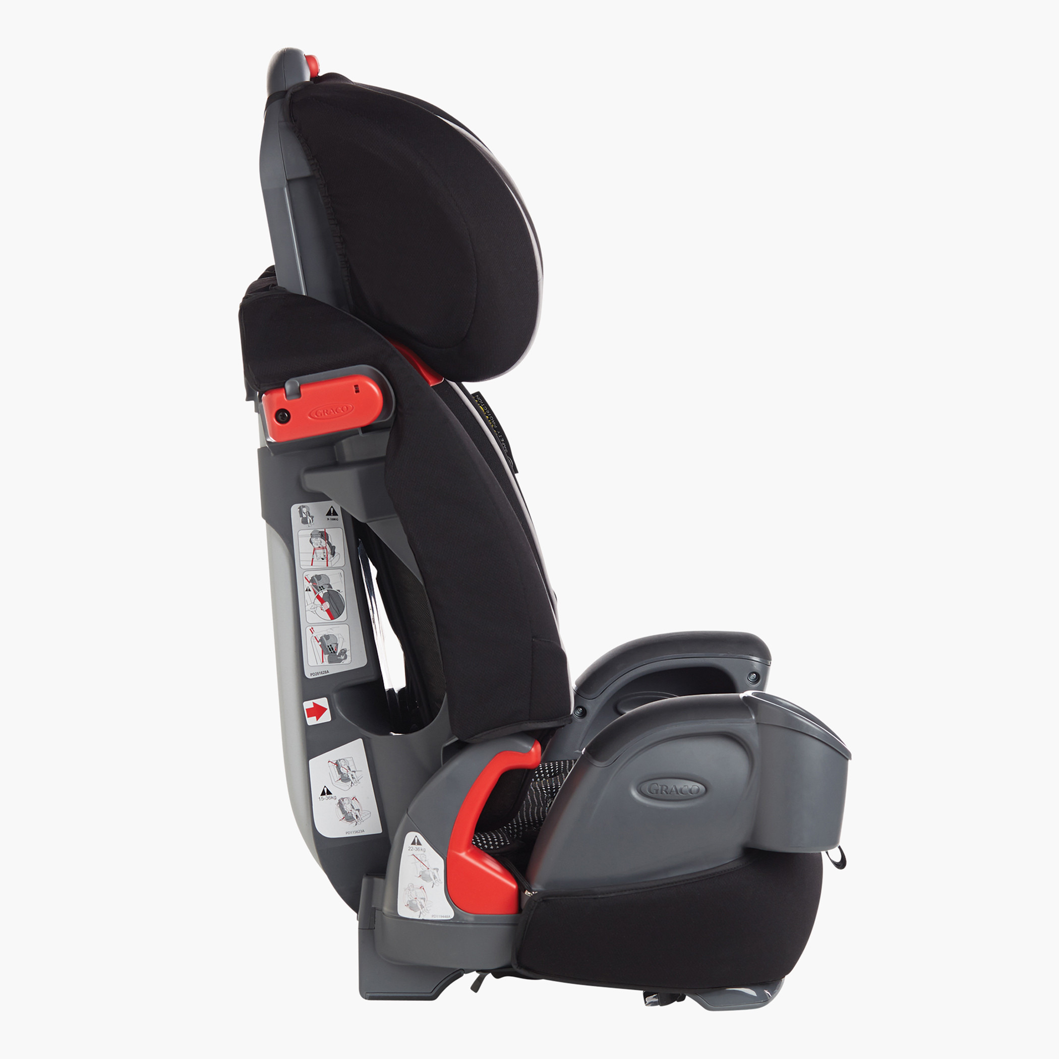 Graco nautilus booster seat clearance installation