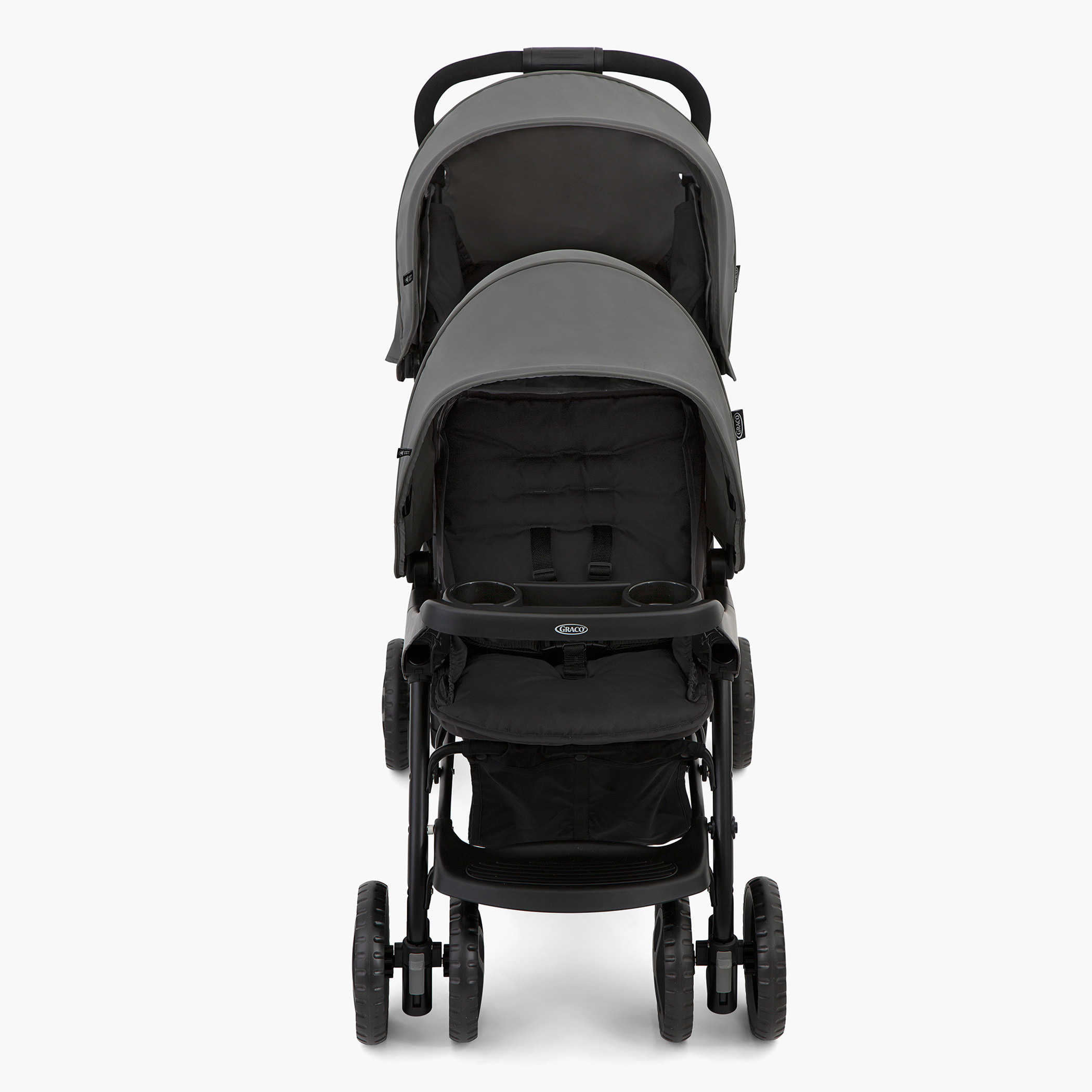 Graco Stadium Duo Stroller - Titanium-baby-gear-strollersandprams-strollers-image-2