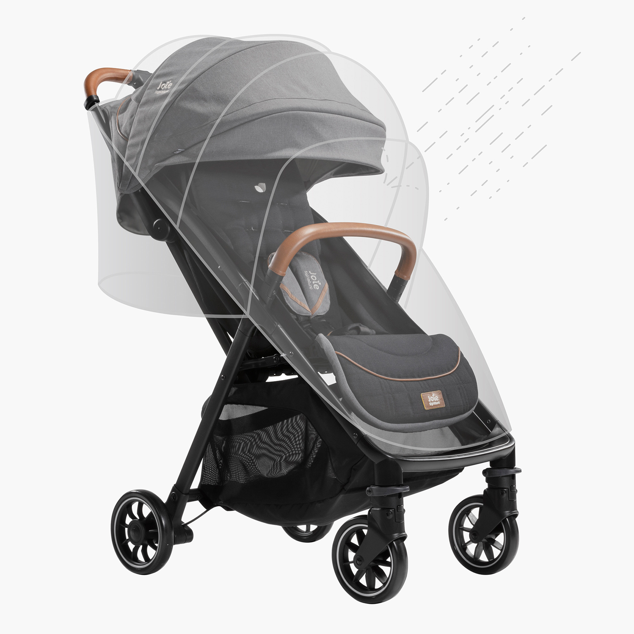 Buy Joie Parcel Stroller with Rain Cover and Travel Bag Online Babyshop UAE