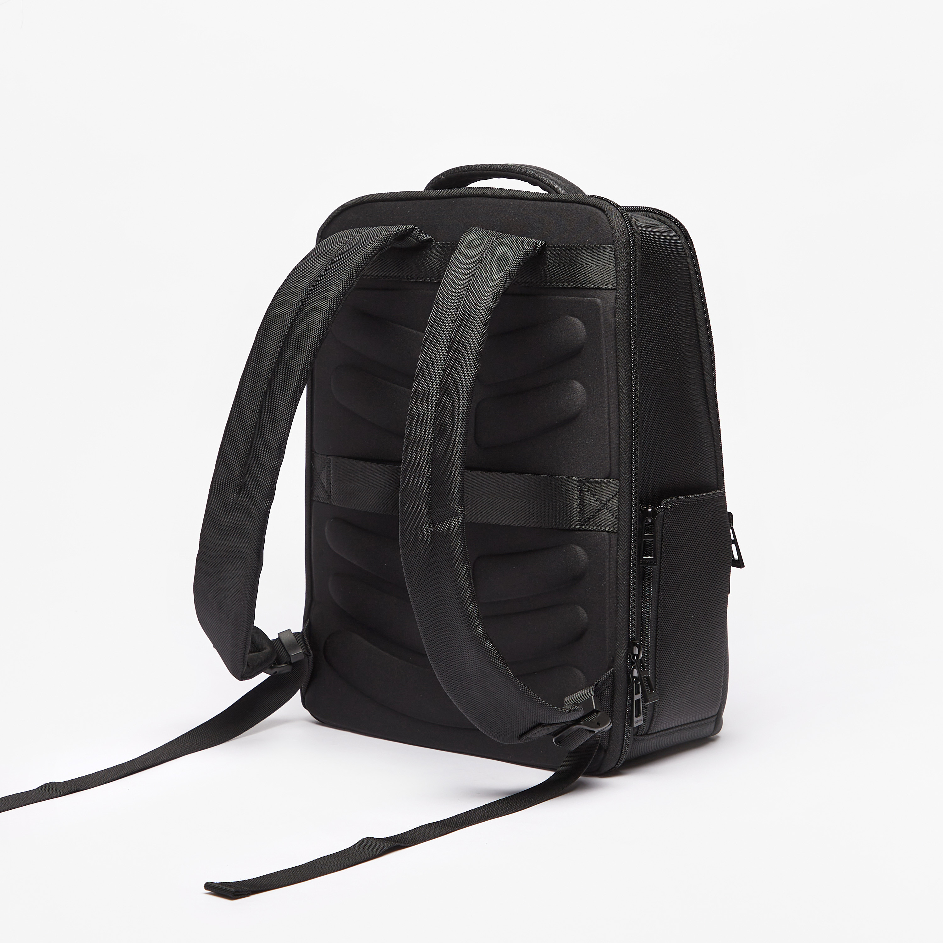 Duchini Textured Backpack with Zip Closure-men-bags-image-3