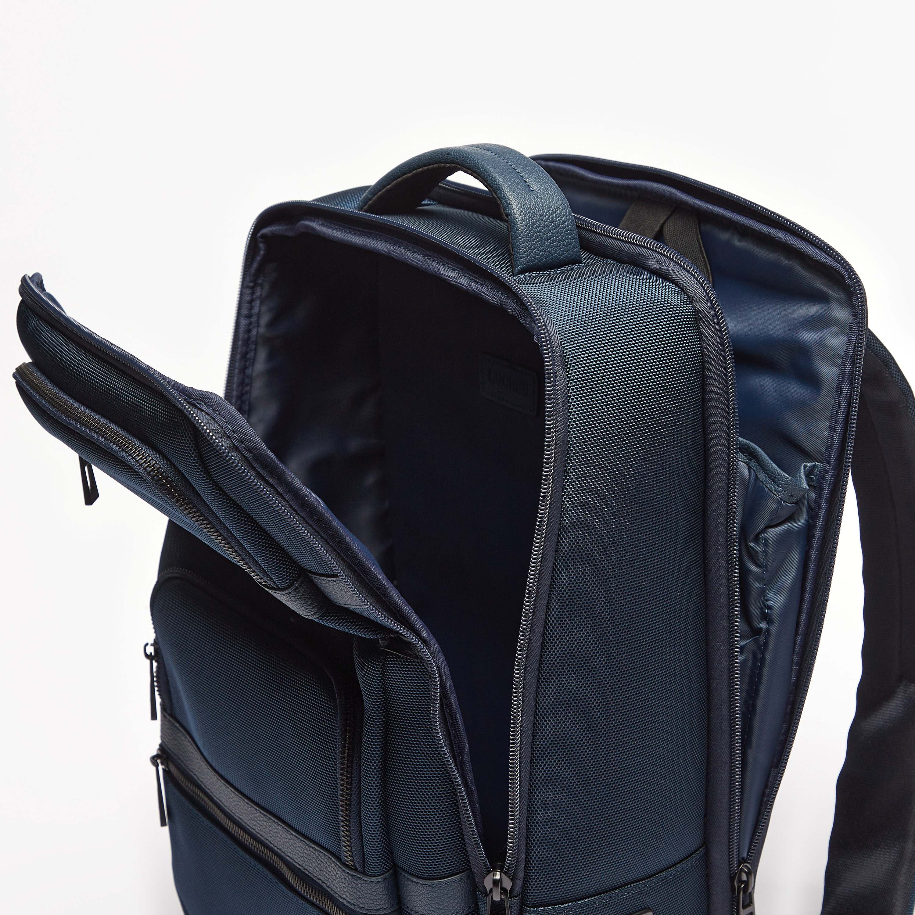 Duchini Textured Backpack with Zip Closure-men-bags-image-5
