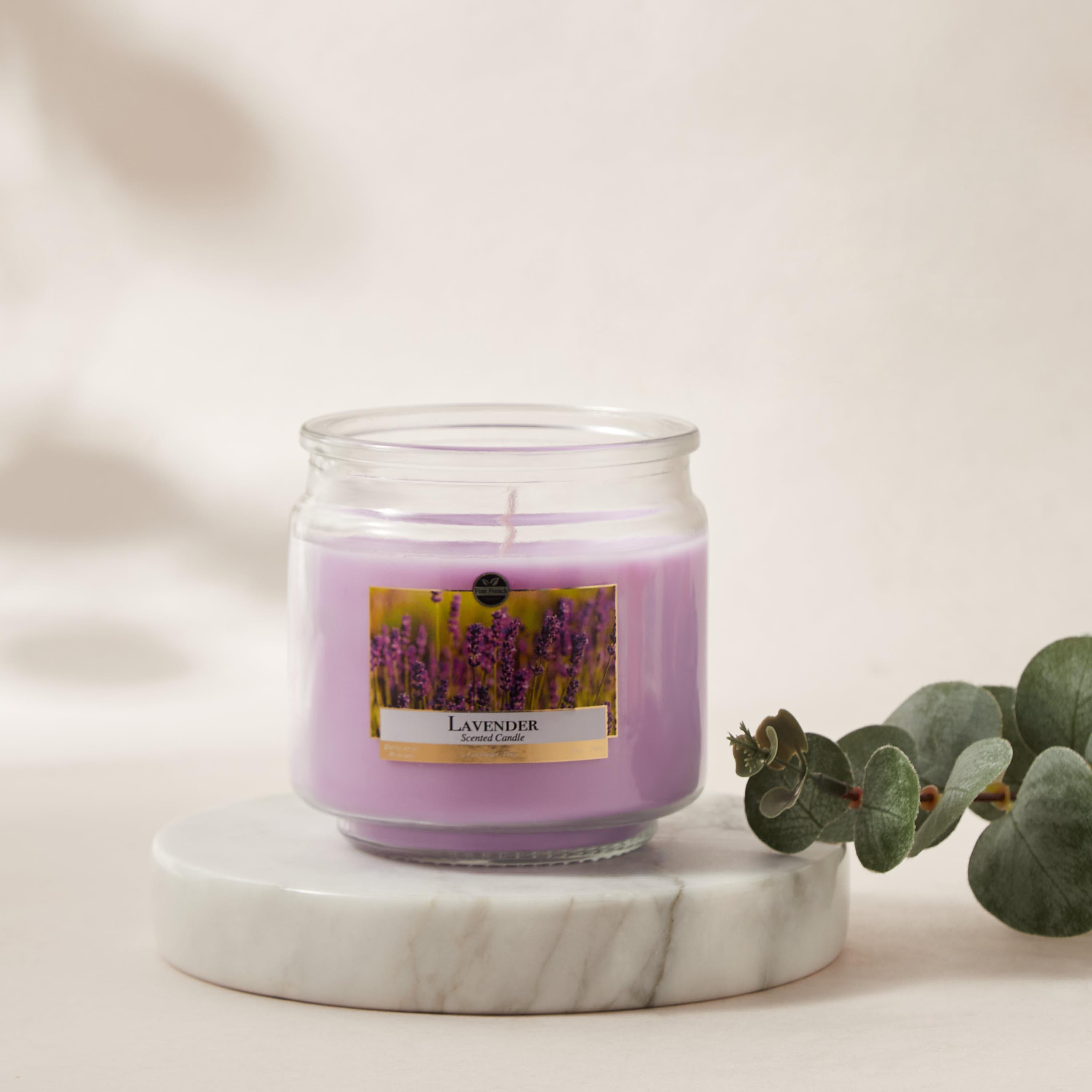 Fresh Cotton Scented Jar Candle - 280 gms-household-homefragrance-candles-image-1