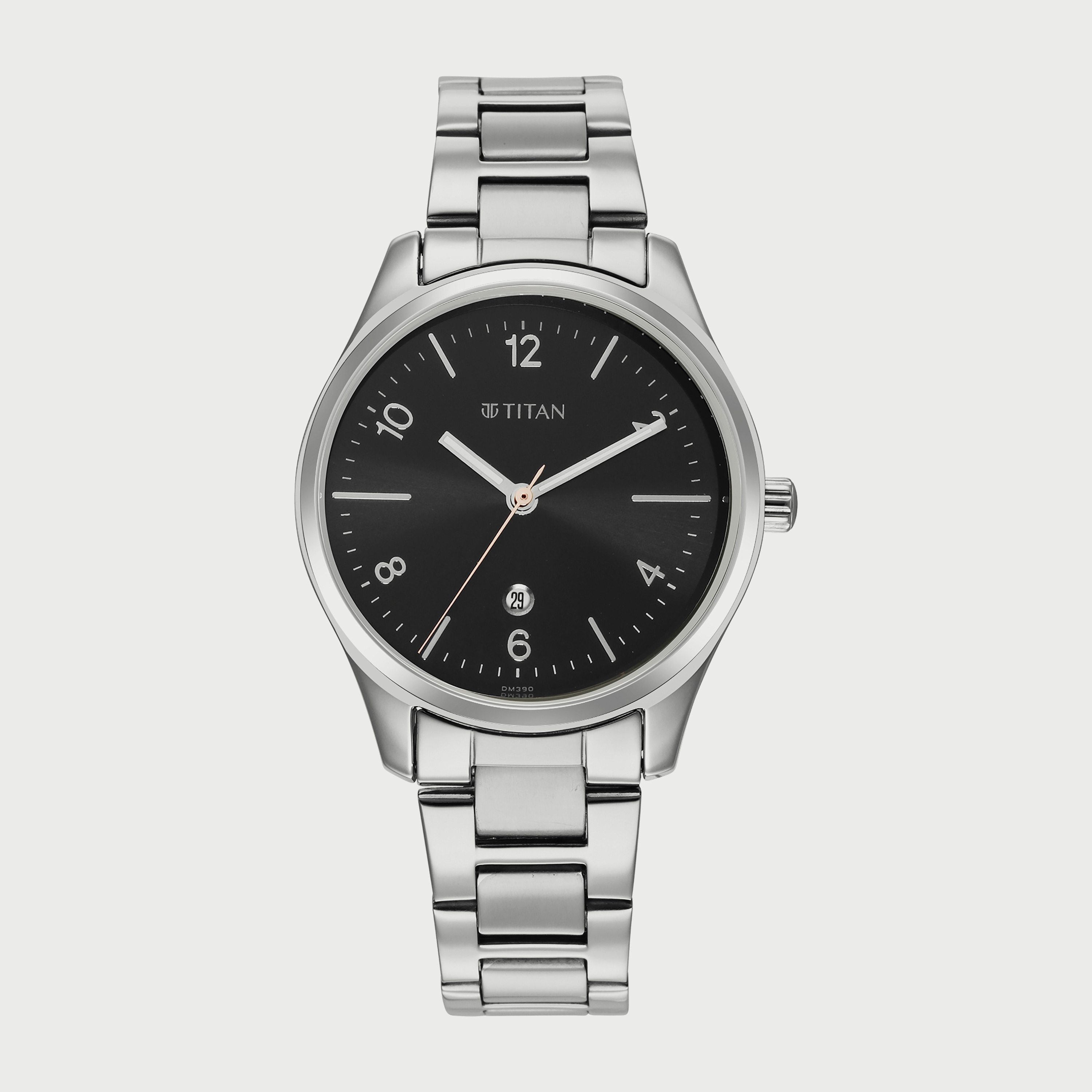 Titan 1803SM01 Workwear Watch with Silver Dial & Stainless Steel Strap –  Kalpataru Times