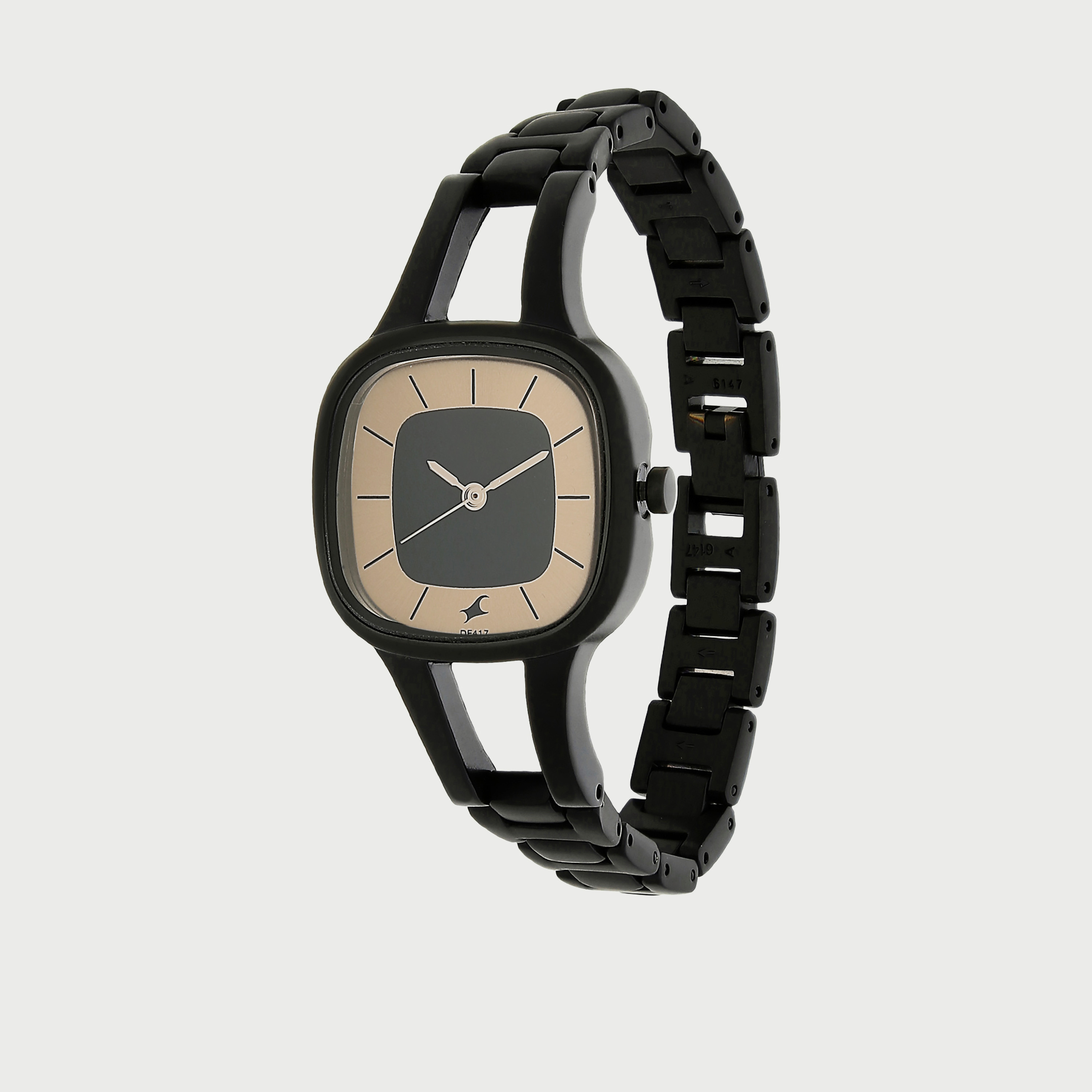 Fastrack black belt watches for outlet womens