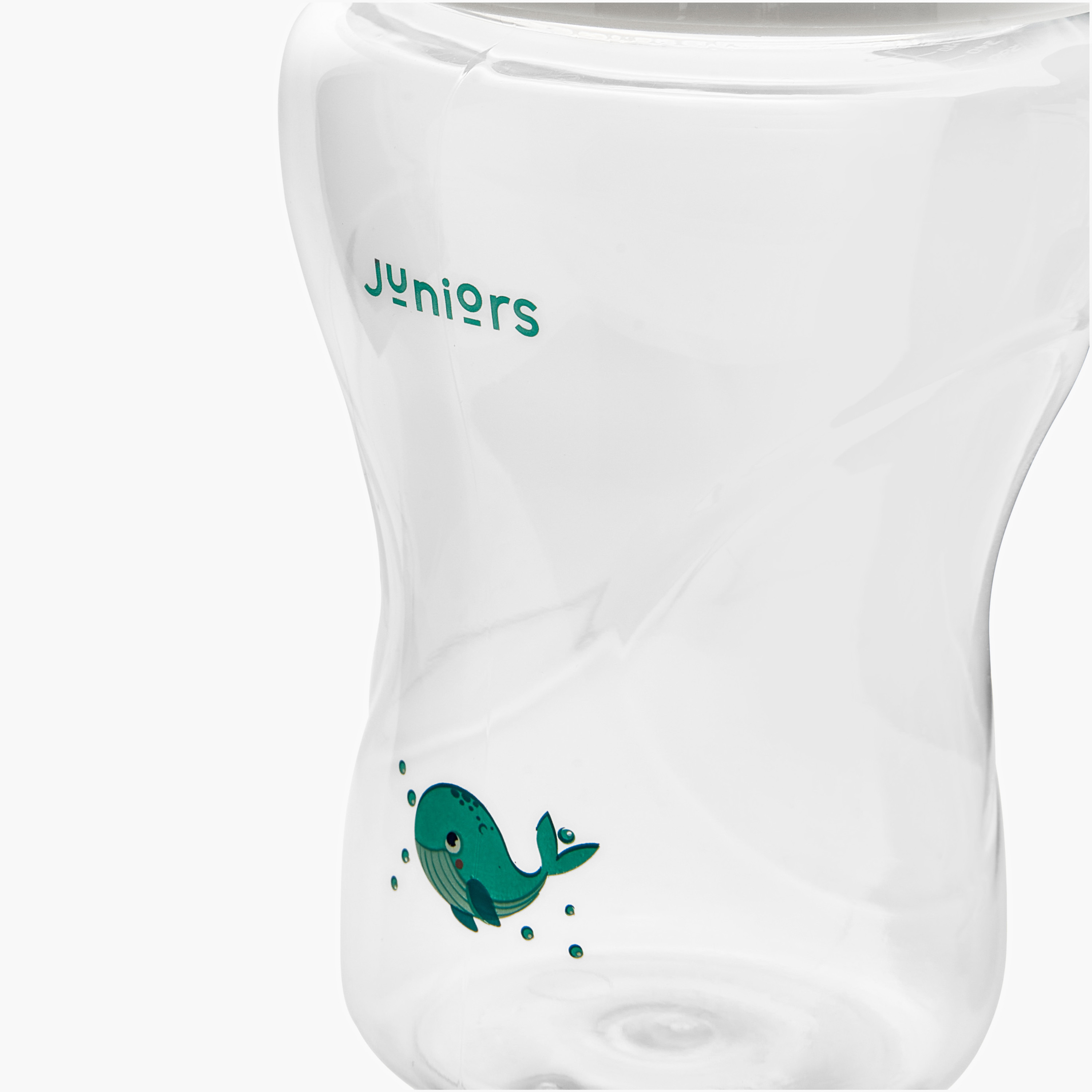 Juniors Just Like Nature Ergonomic 260 ml Feeding Bottle with Anti-Colic Teat - Grey-baby-feeding-feedingbottles-bottlesandteats-image-6