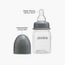 Juniors Slow Flow Feeding Bottle Set - Pack of 3, 75 ml (0-12 months)-baby-feeding-feedingbottles-bottlesandteats-image-3