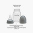 Juniors Slow Flow Feeding Bottle Set - Pack of 3, 75 ml (0-12 months)-baby-feeding-feedingbottles-bottlesandteats-image-8
