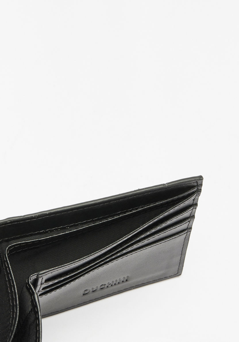 Duchini All-Over Logo Print Bi-Fold Wallet-Men%27s Wallets%C2%A0& Pouches-image-3