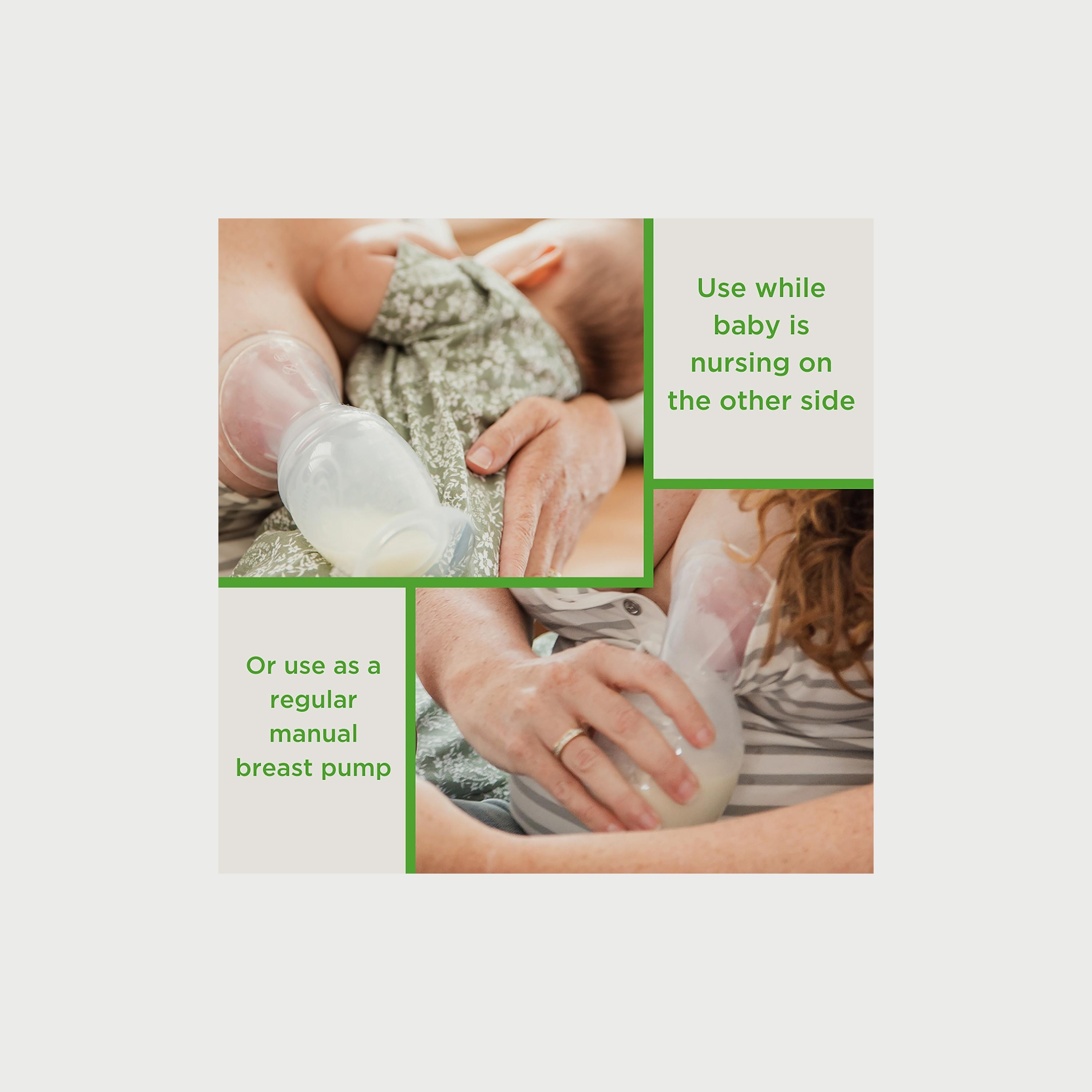 Haakaa Silicone Breast Pump with Suction Base 100ml-baby-feeding-breastfeedingandcare-image-4