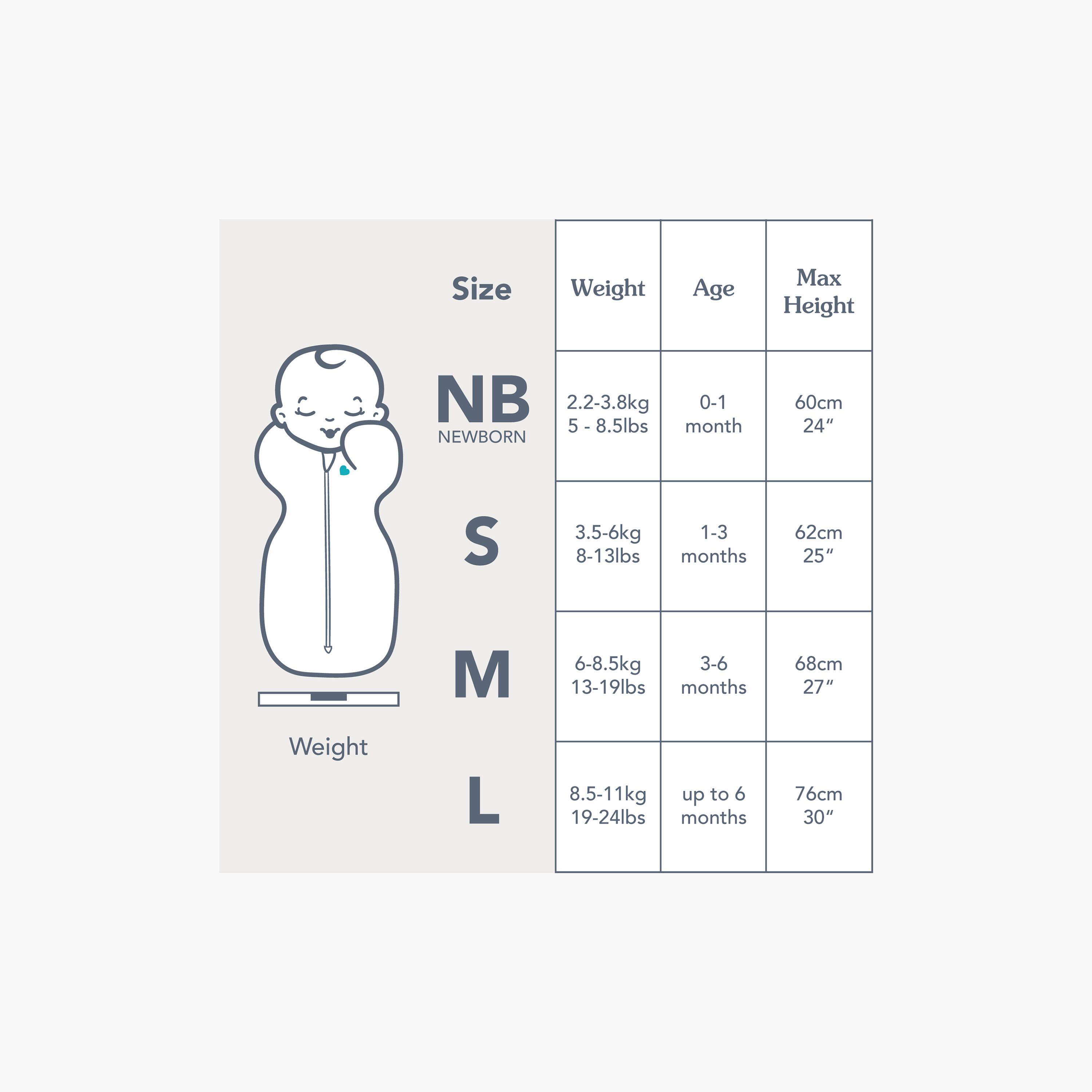 شنطة نوم قماط أصلية سادة من لوف تو دريم - حديثي الولادة-baby-nursery-blanketsandswaddles-swaddlesandsleepingbags-image-3