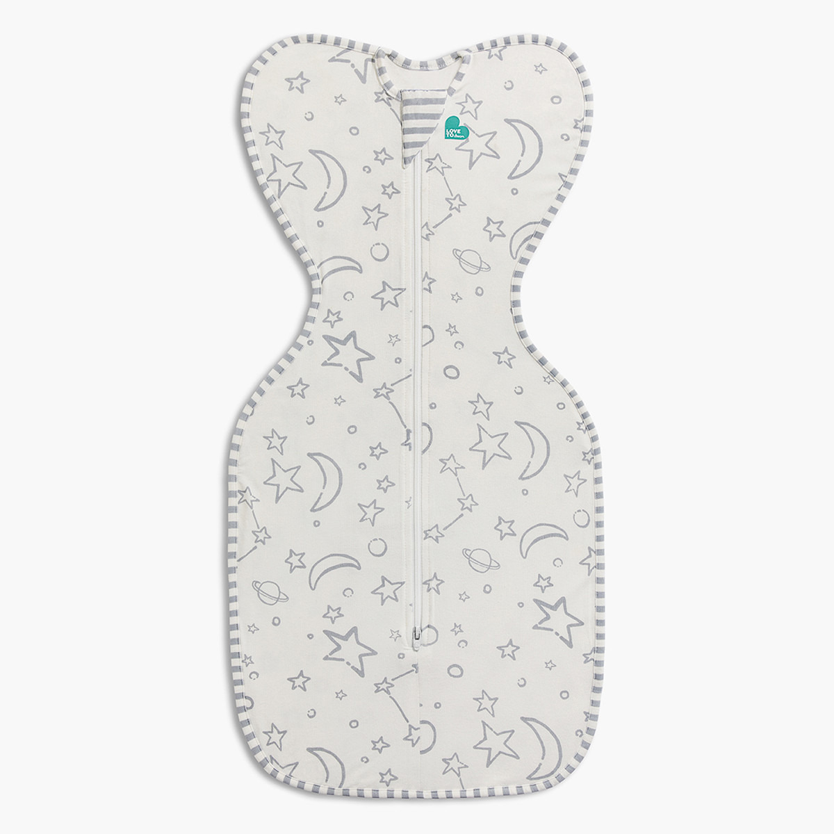 شنطة نوم قماط خيزران بطبعات من لوف تو دريم - صغيرة-baby-nursery-blanketsandswaddles-swaddlesandsleepingbags-image-2