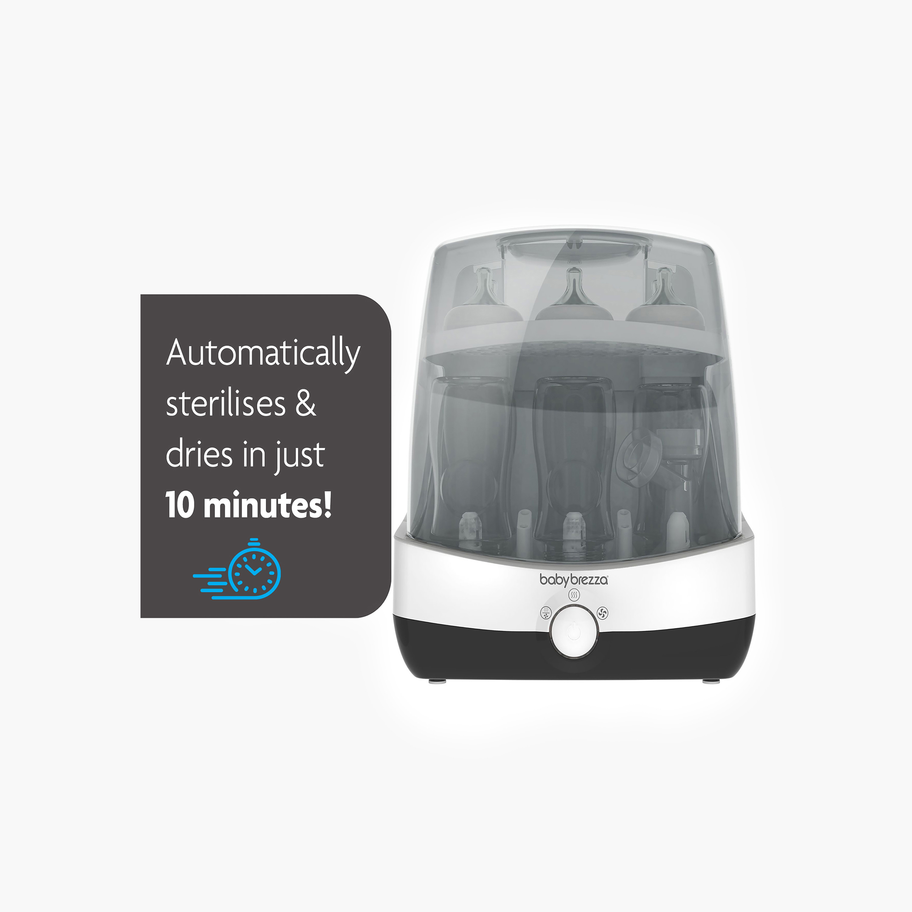 Baby Brezza Super Fast Sterilizer Dryer-baby-feeding-sterilizersandwarmers-image-11