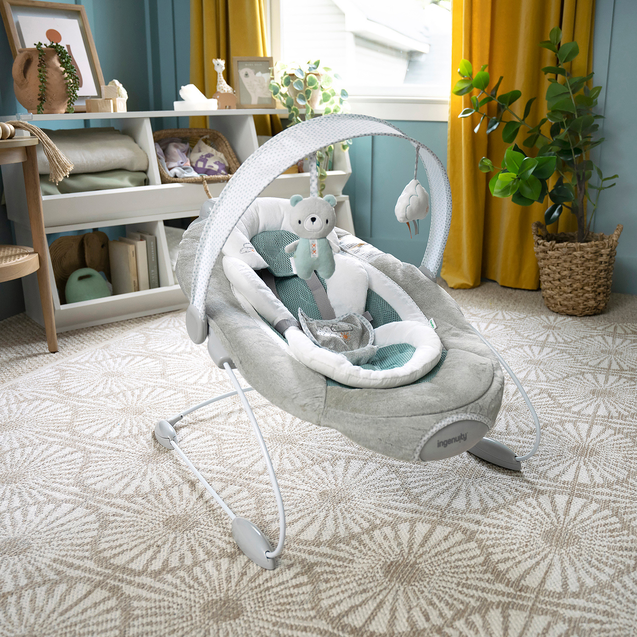 Automatic baby bouncer on sale