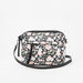 Missy Floral Print Crossbody Bag with Detachable Chain Strap and Zip Closure-Women%27s Handbags-thumbnail-0