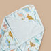 Juniors Dinosaur Print Receiving Blanket - 70x70 cm-Receiving Blankets-thumbnailMobile-1