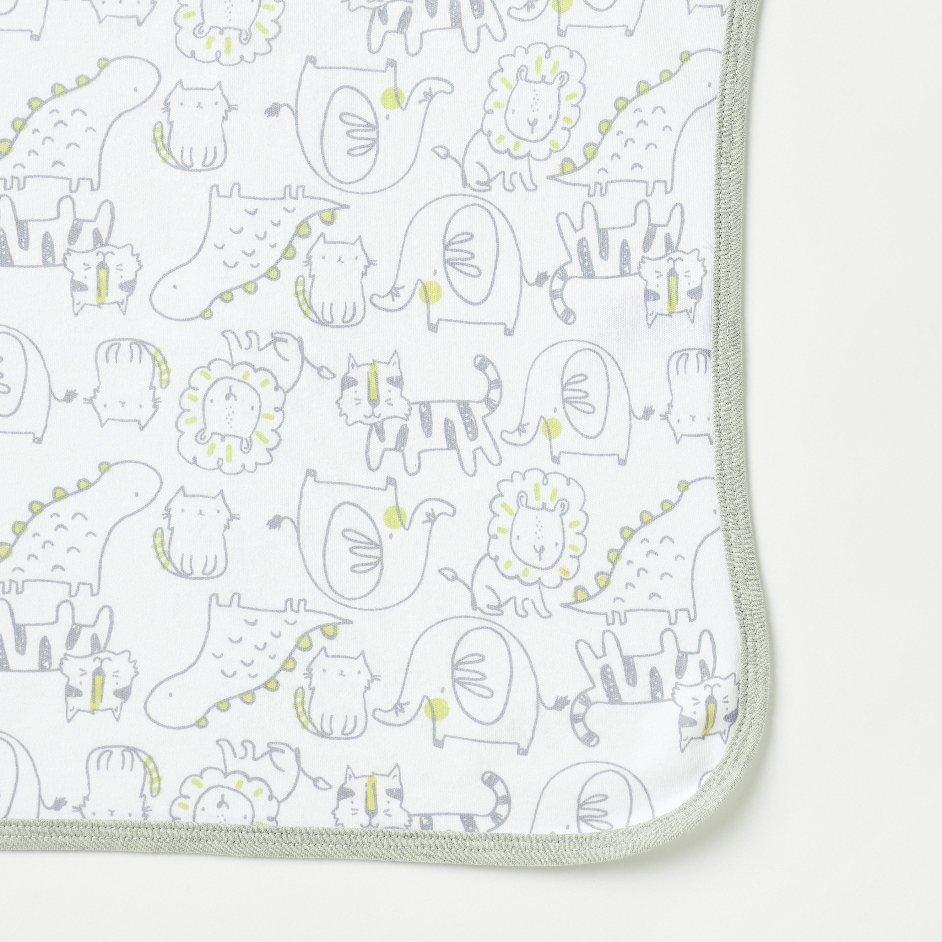 Juniors All-Over Print Receiving Blanket - 70x70 cm-baby-nursery-blanketsandswaddles-receivingblankets-image-2